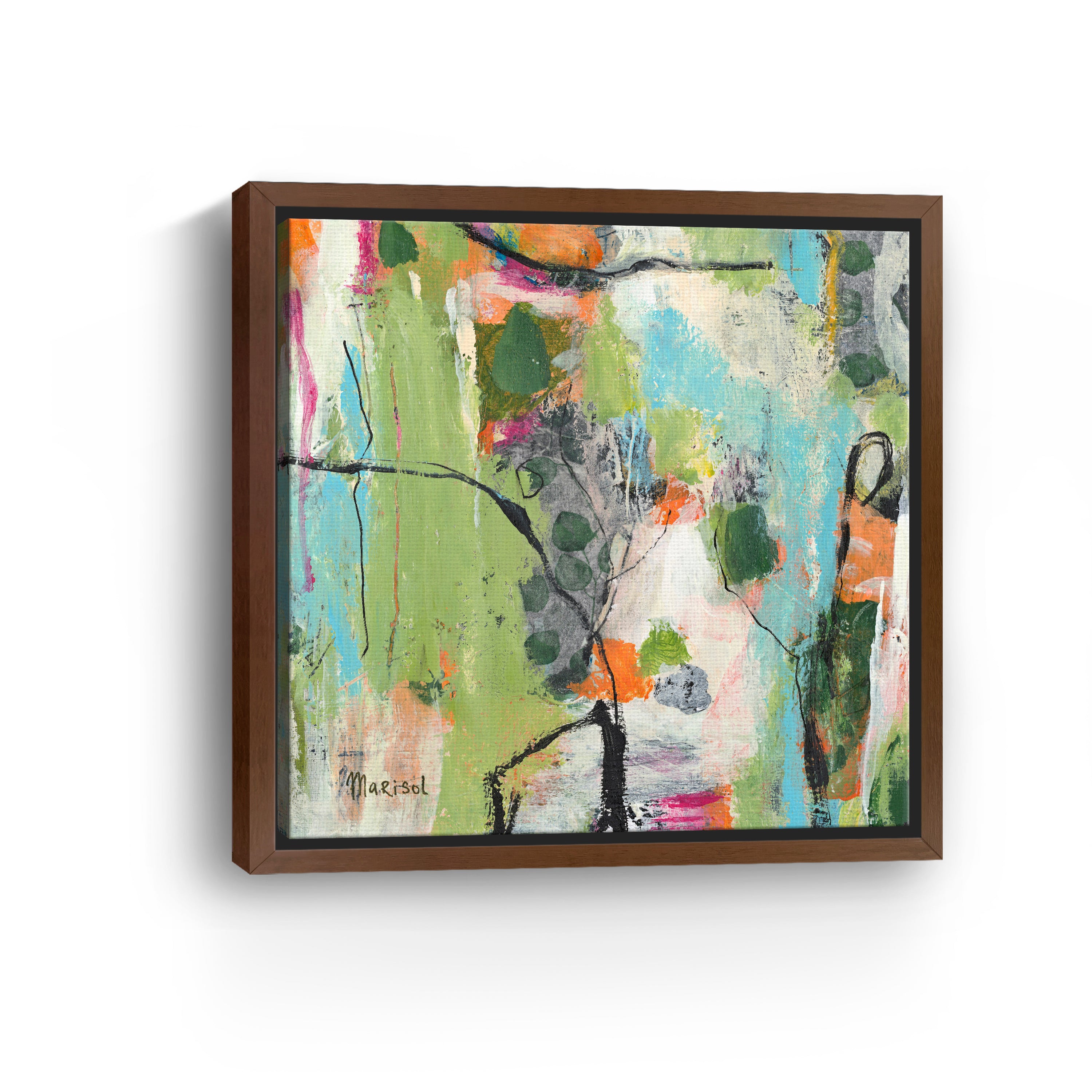 June Canvas Giclee
