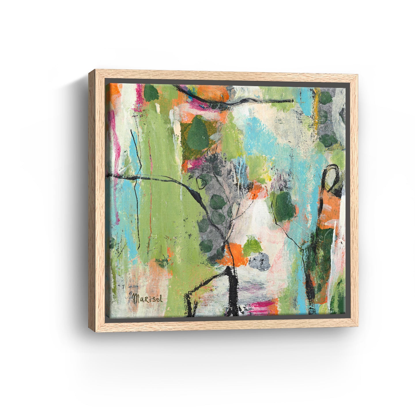 June Canvas Giclee