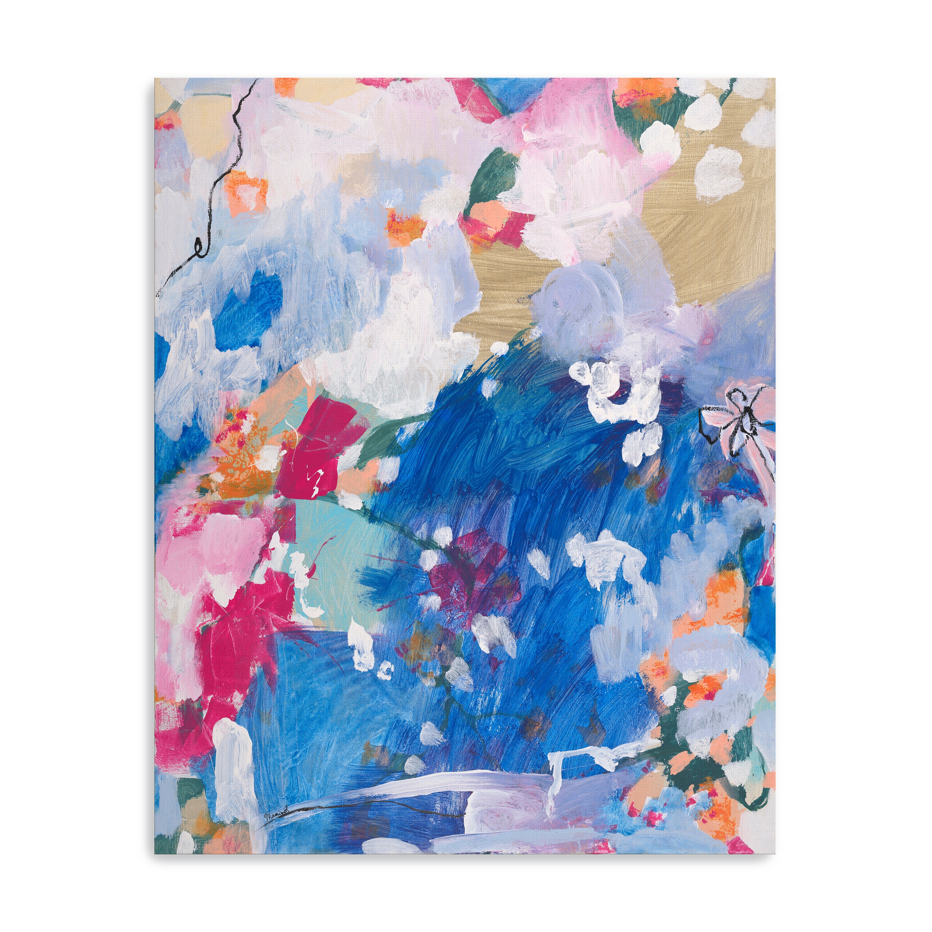 French Countryside Canvas Giclee