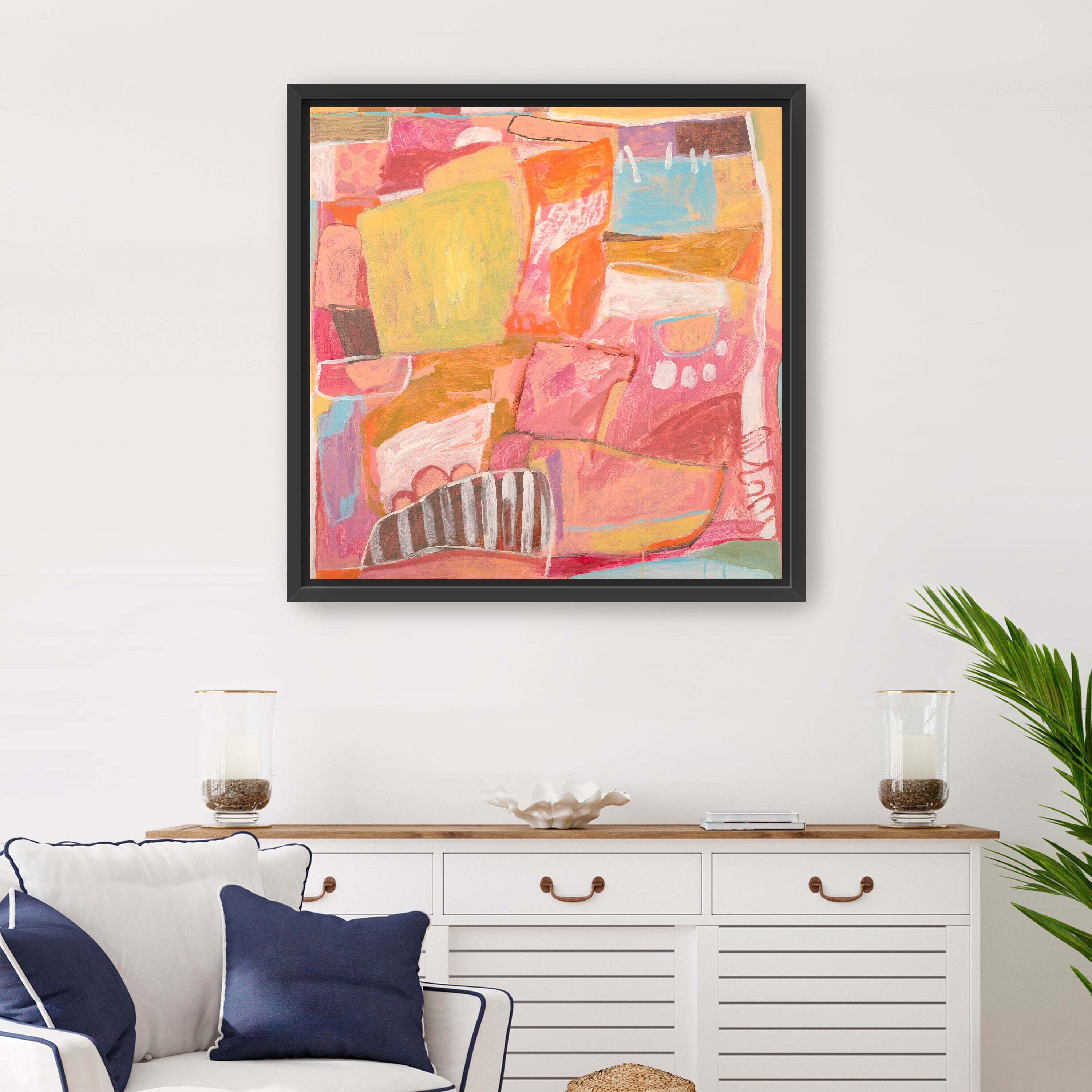 Sunny Afternoon Canvas Giclee Wall Art