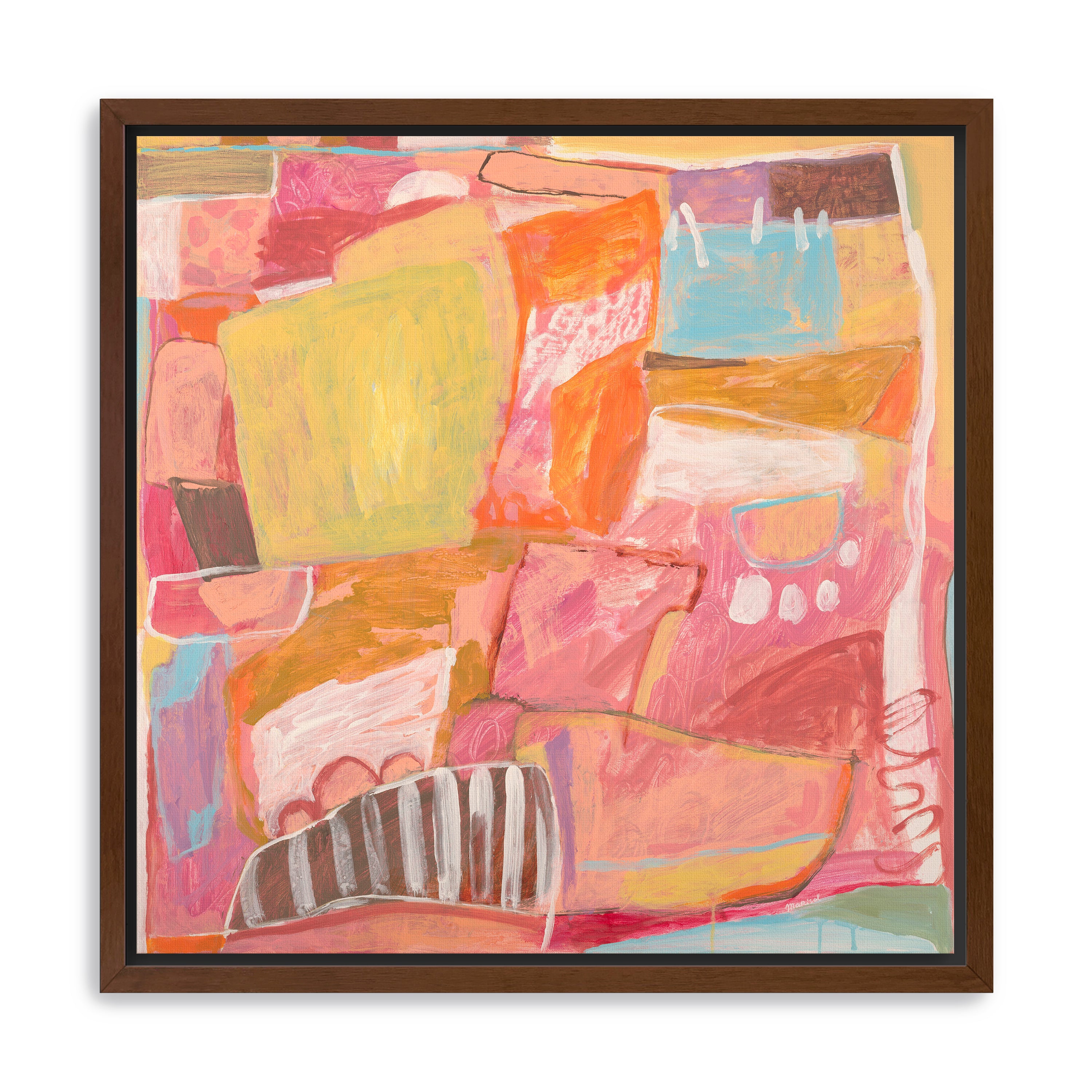 Sunny Afternoon Canvas Giclee Wall Art