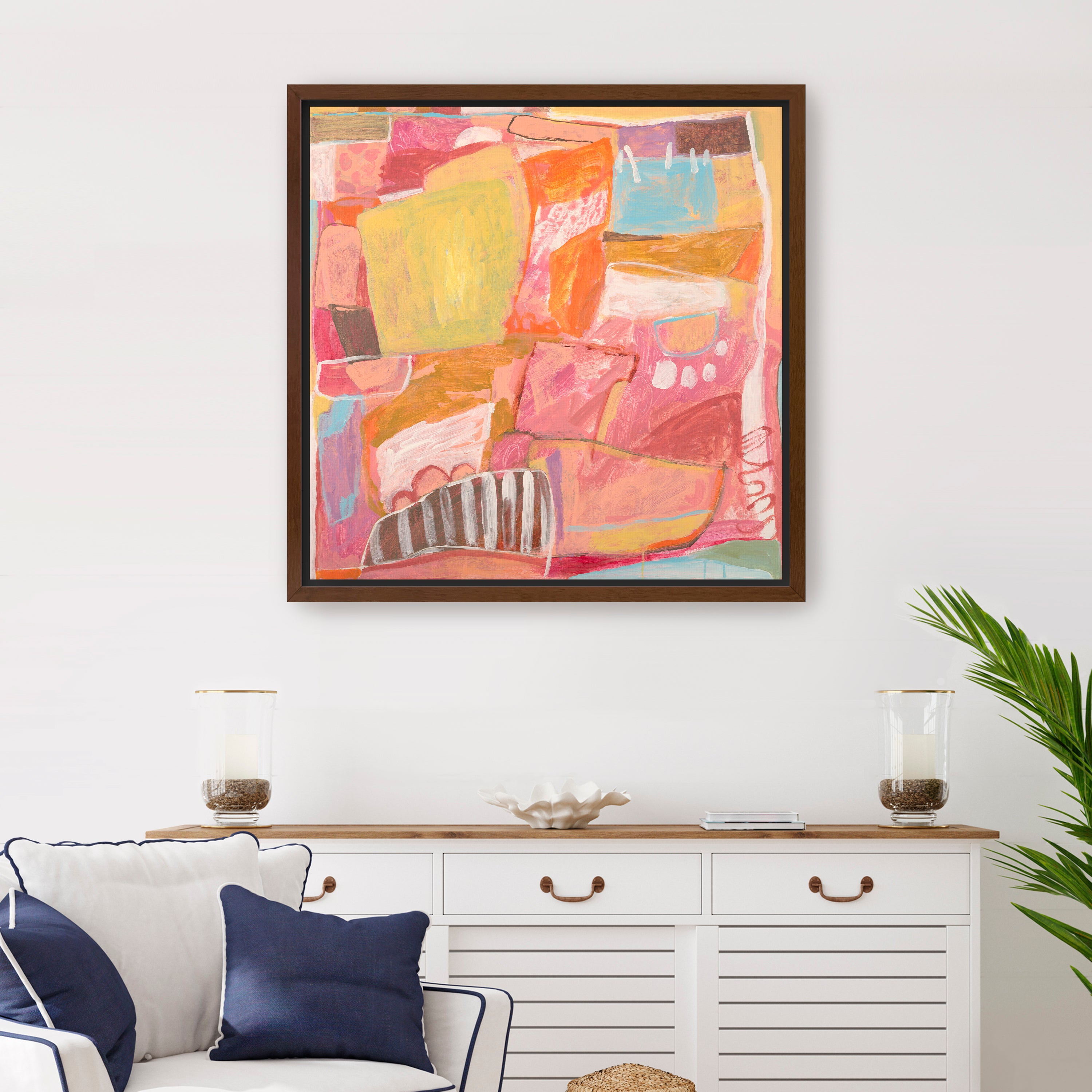 Sunny Afternoon Canvas Giclee Wall Art