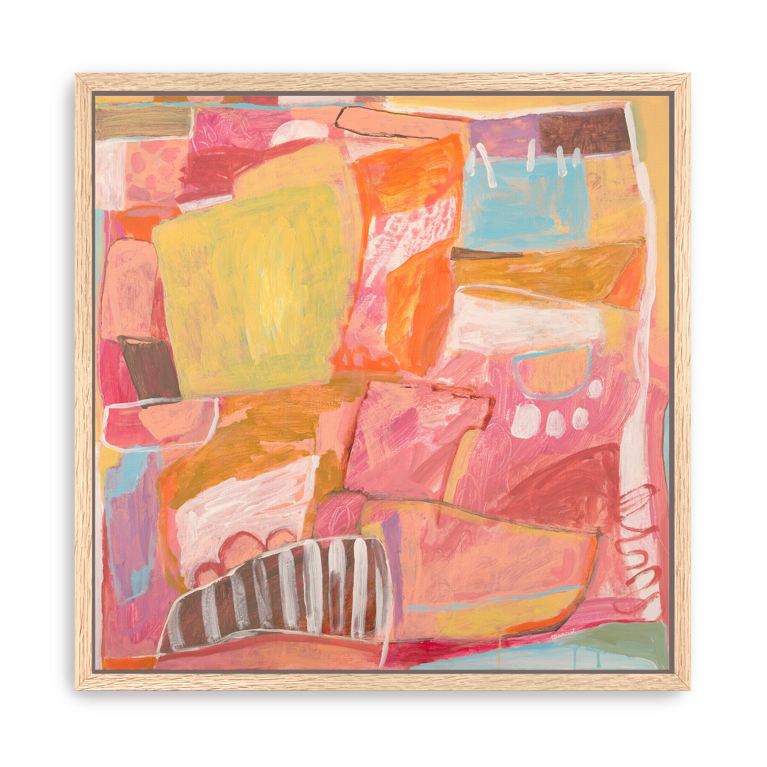 Sunny Afternoon Canvas Giclee Wall Art
