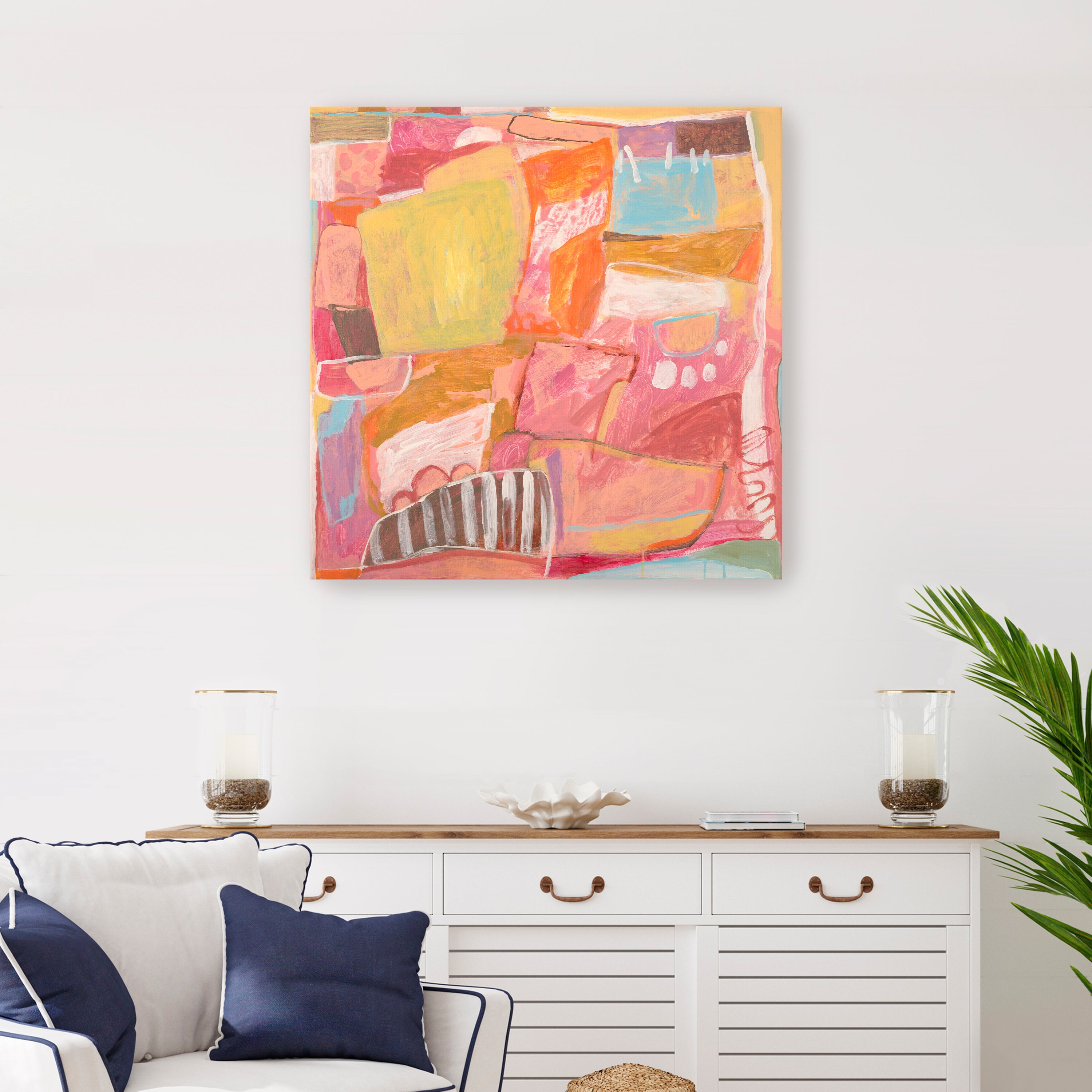 Sunny Afternoon Canvas Giclee Wall Art