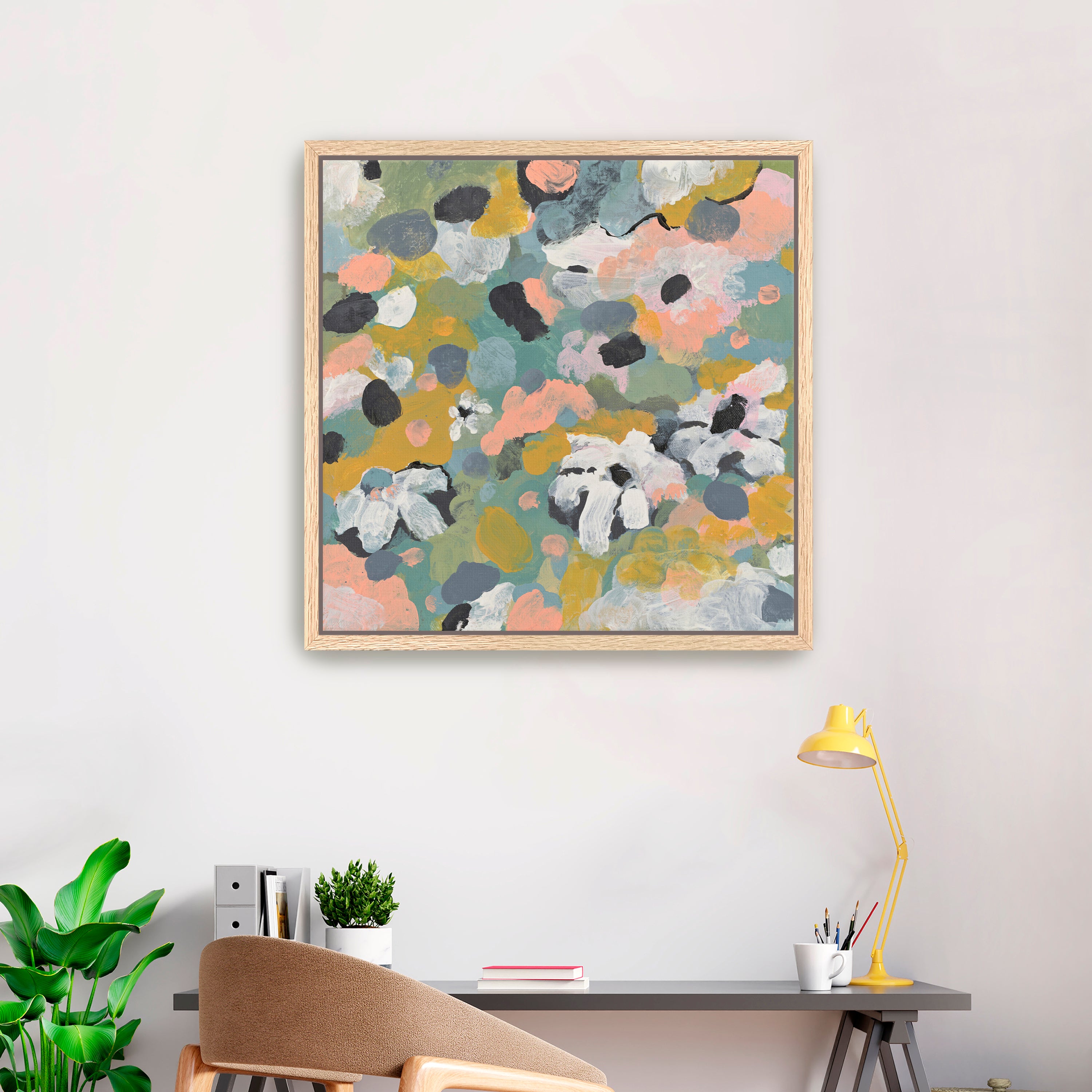 Le Jardin I Canvas Giclee