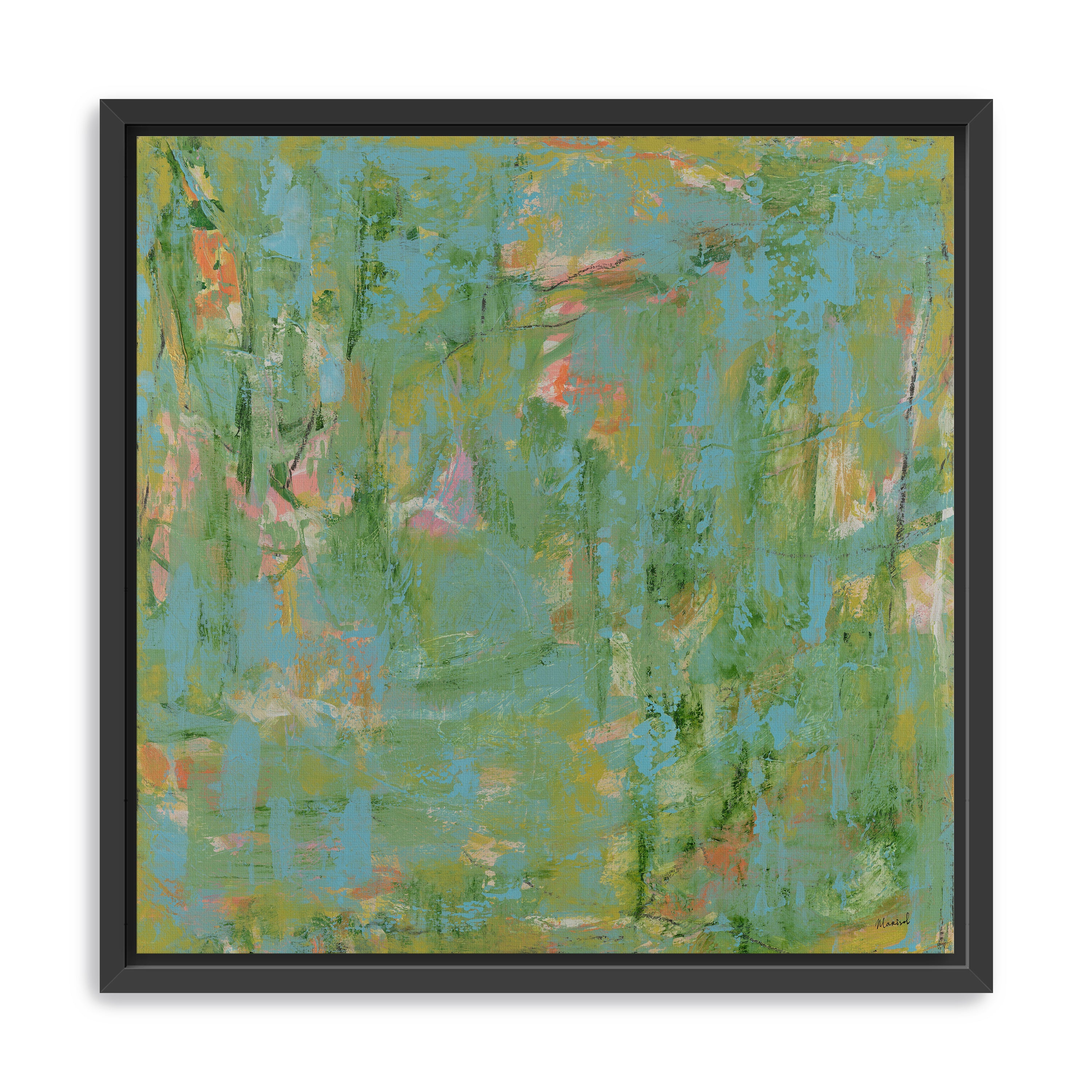 Going Green Canvas Giclee