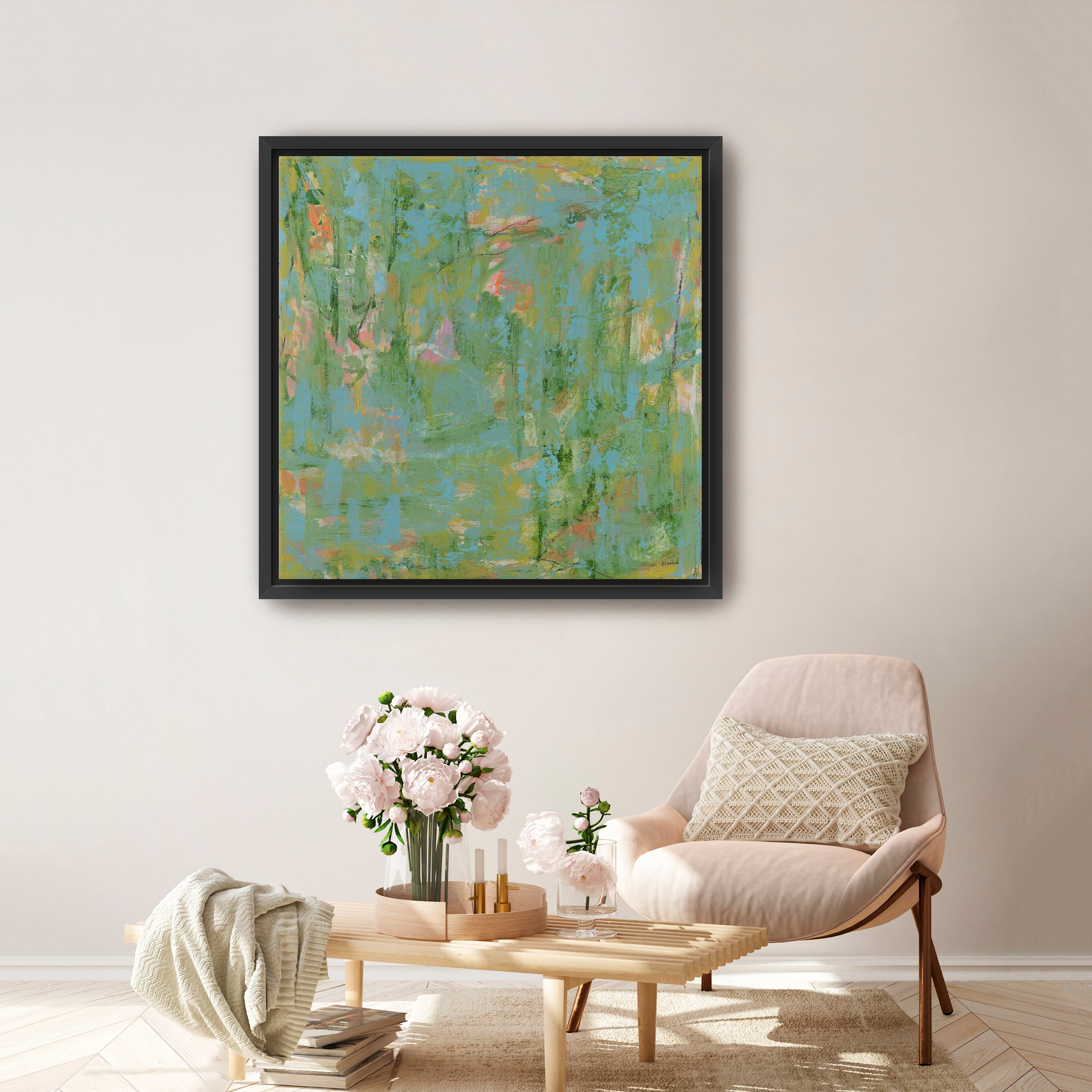 Going Green Canvas Giclee