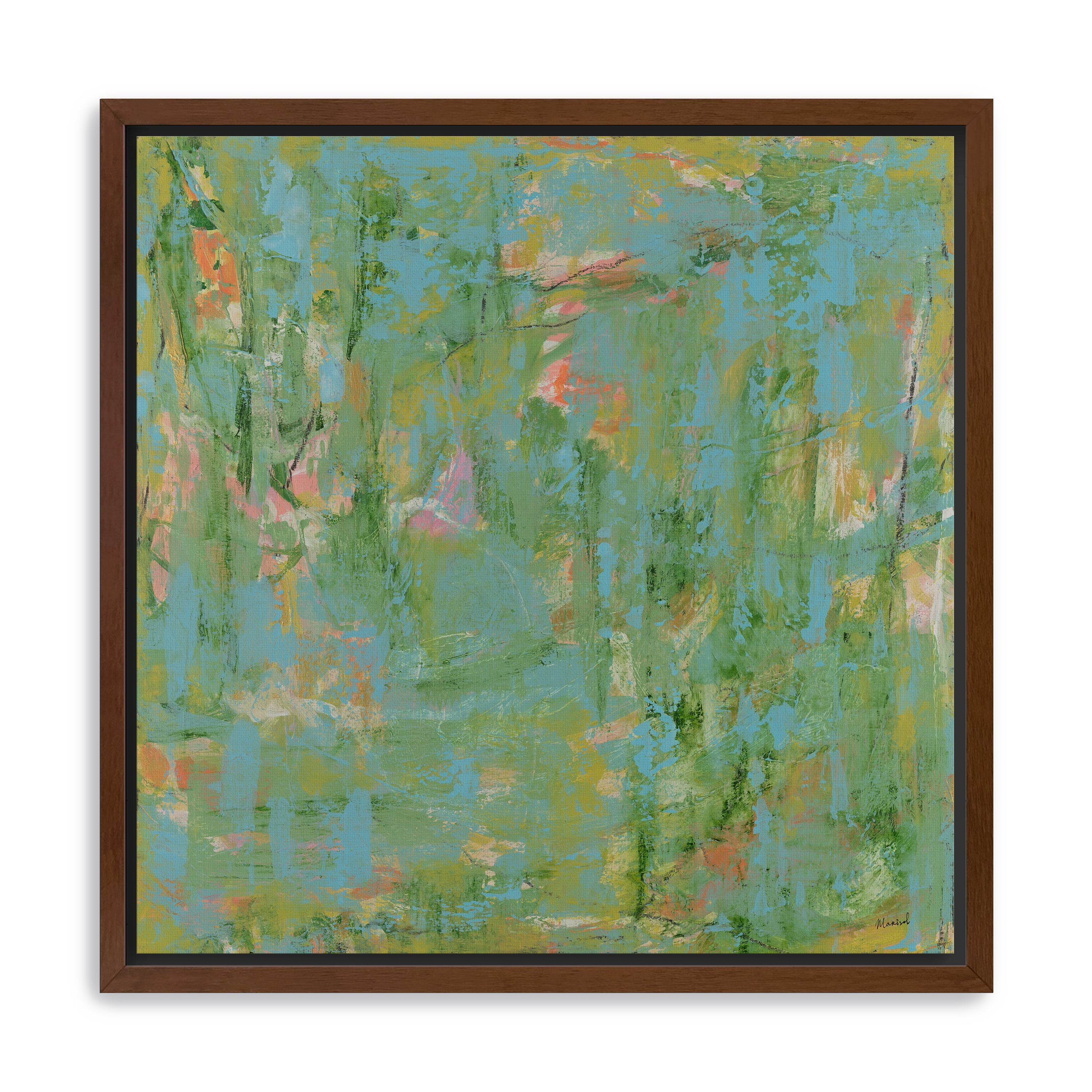 Going Green Canvas Giclee