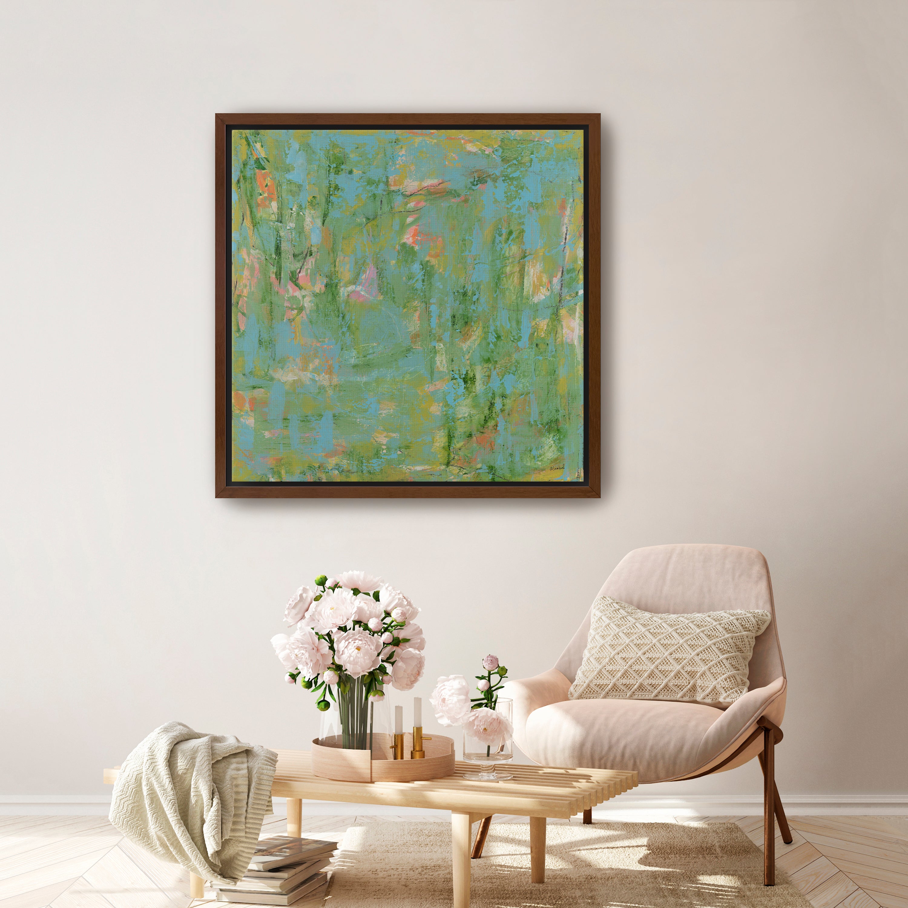 Going Green Canvas Giclee