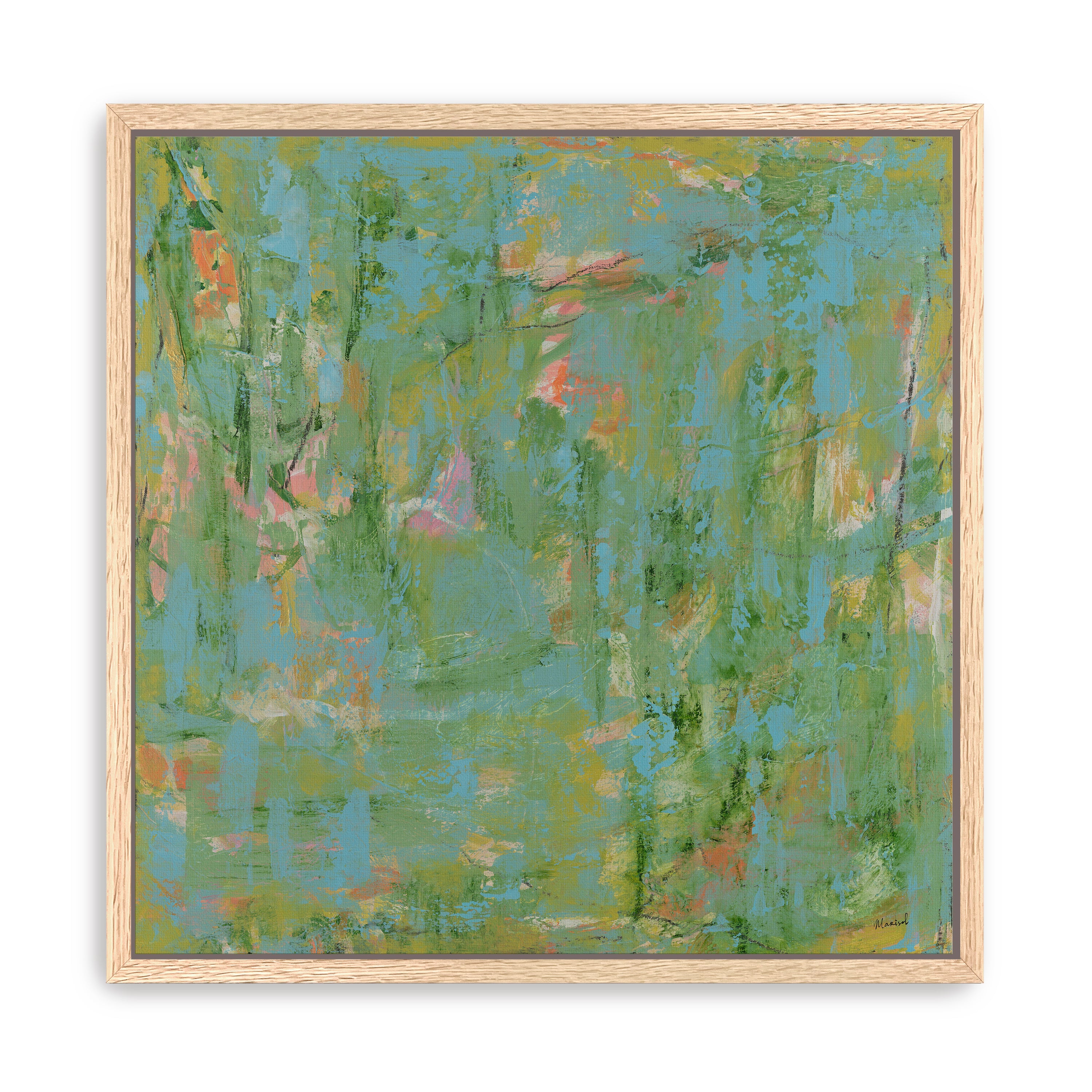 Going Green Canvas Giclee