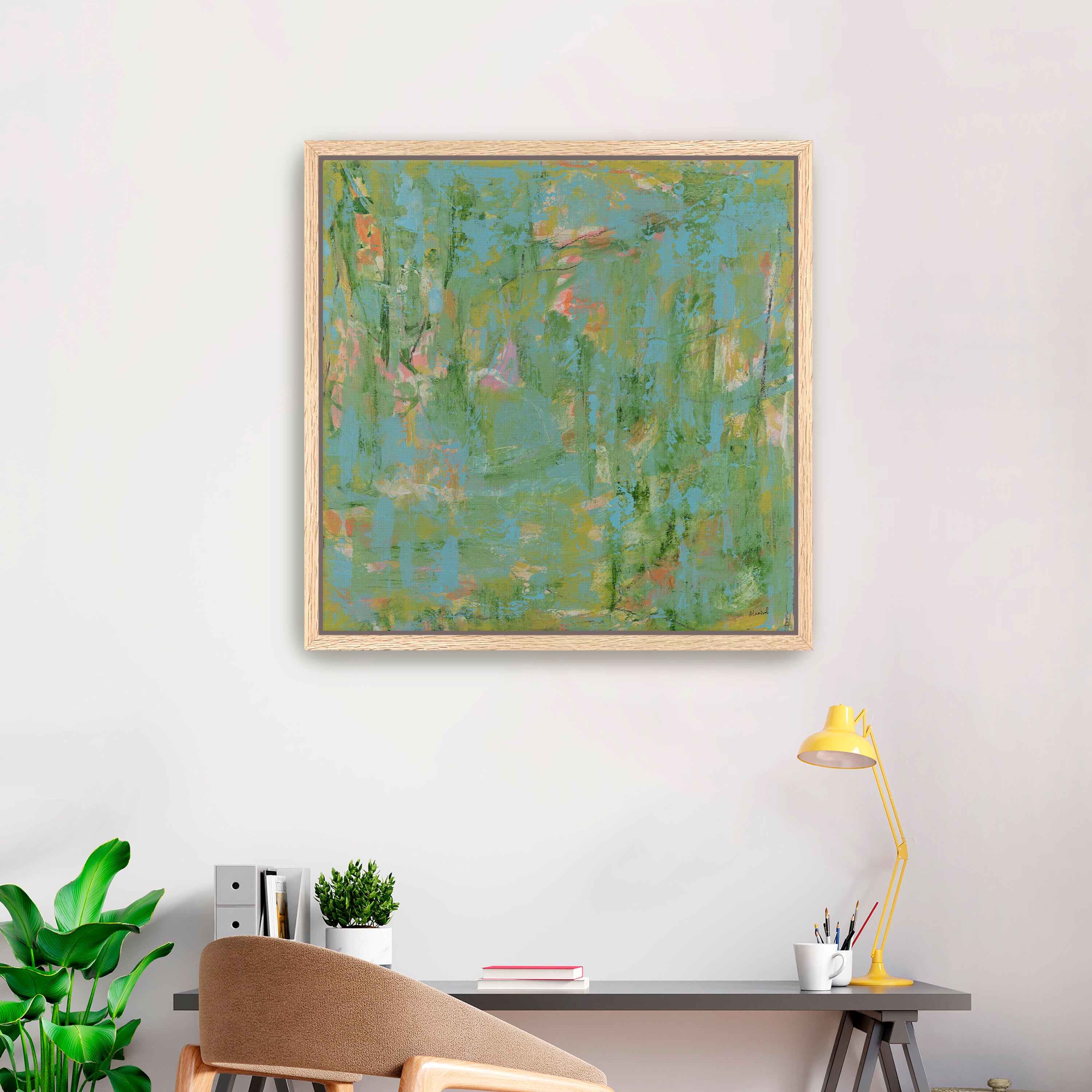 Going Green Canvas Giclee