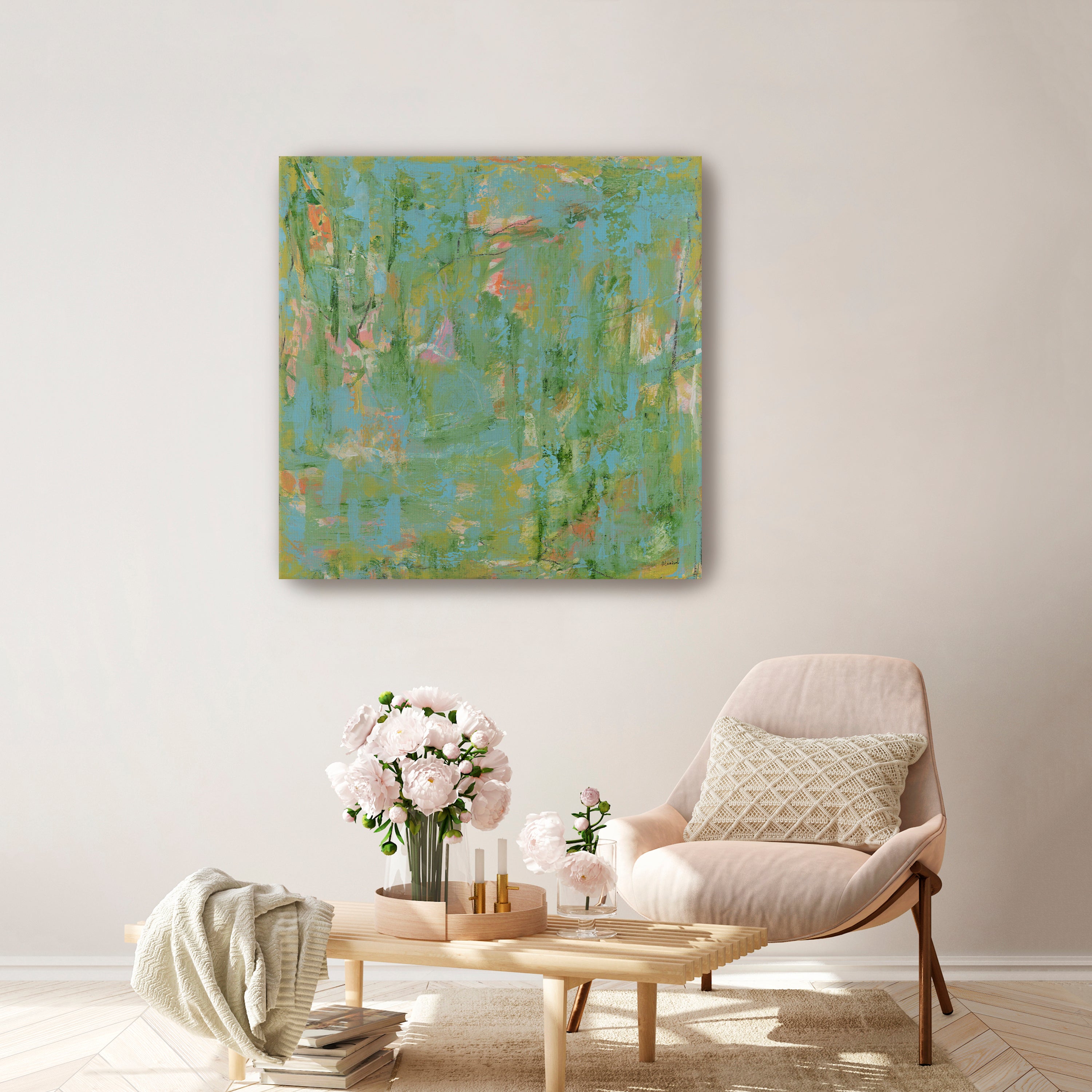 Going Green Canvas Giclee