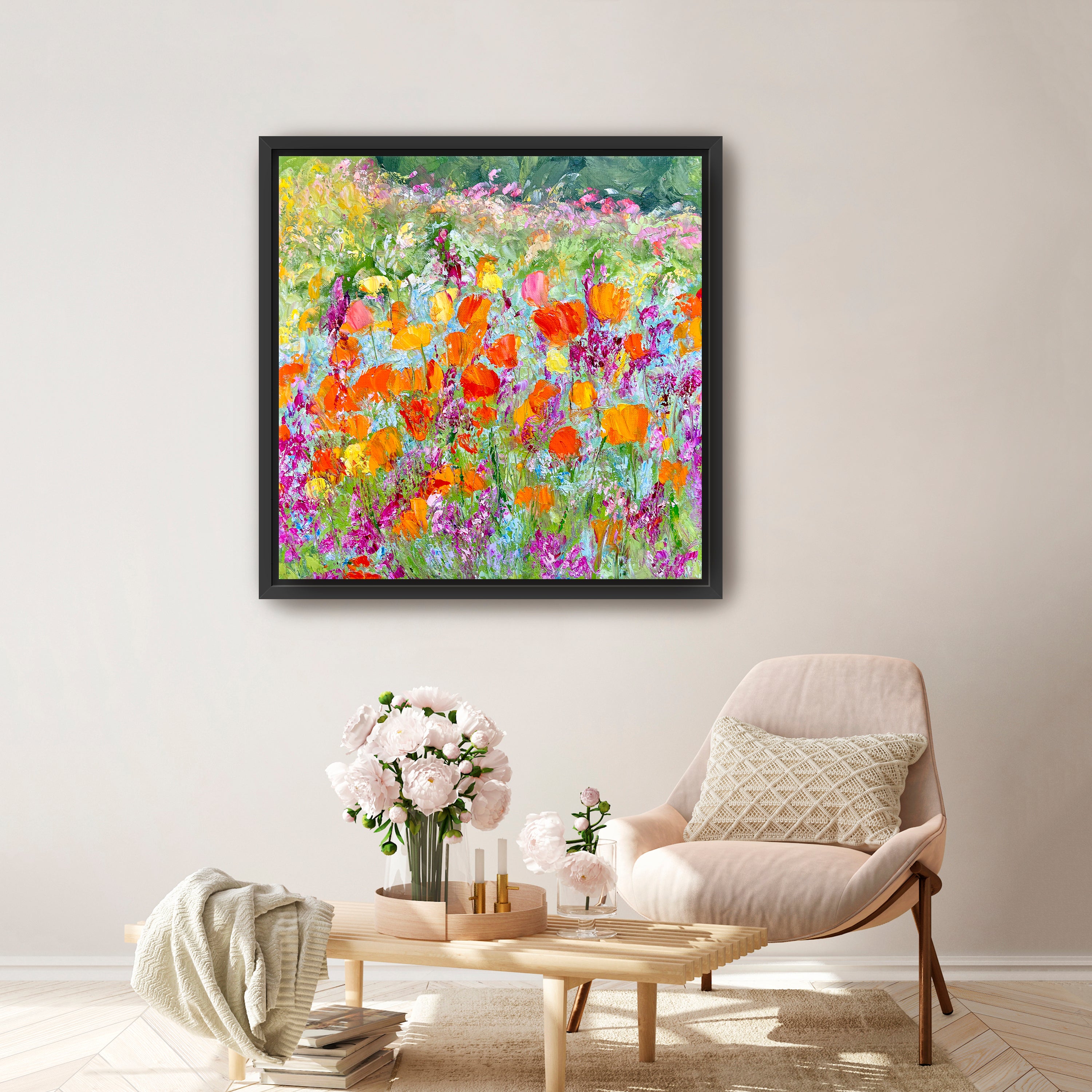 Wild Poppies Canvas Giclee