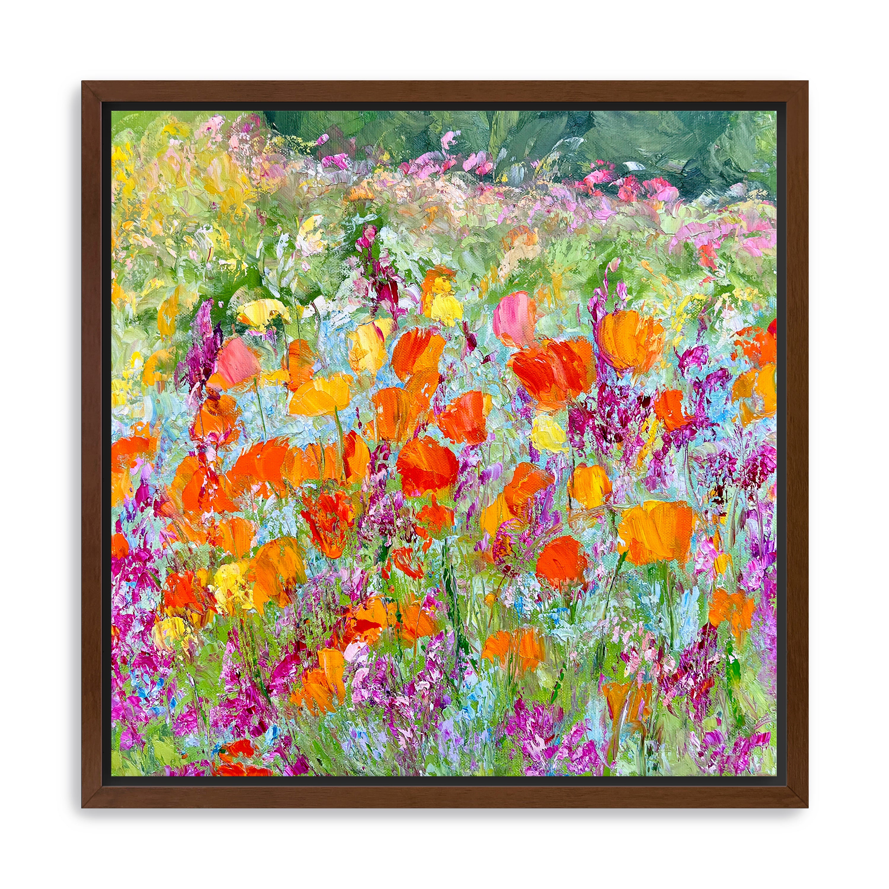 Wild Poppies Canvas Giclee