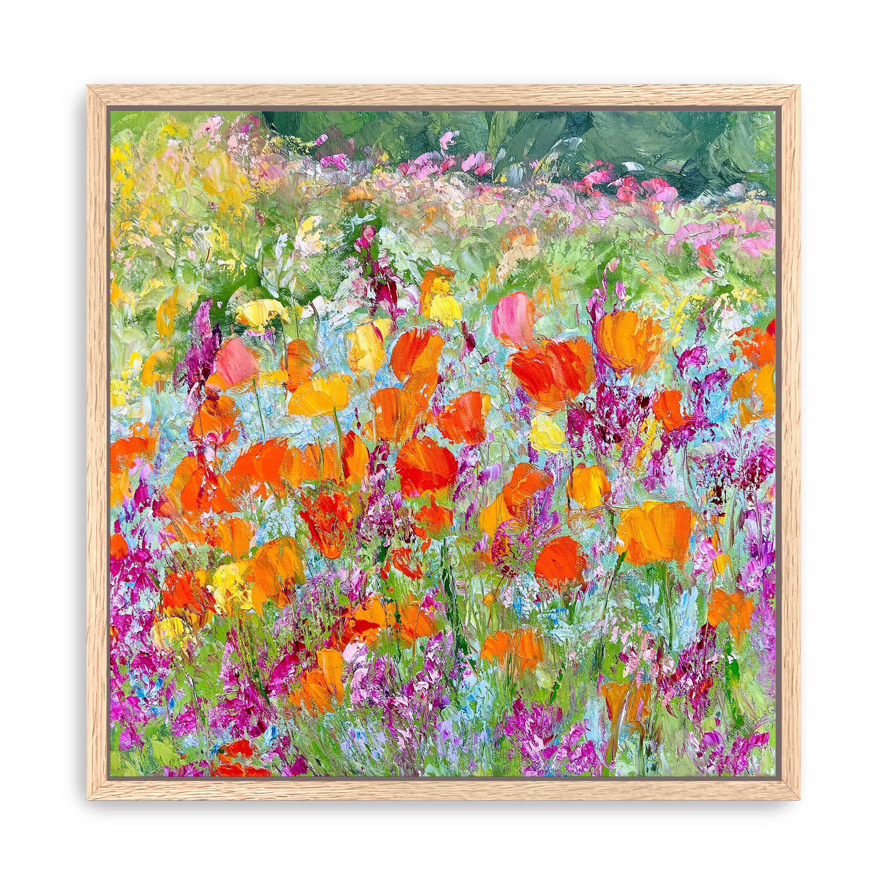 Wild Poppies Canvas Giclee