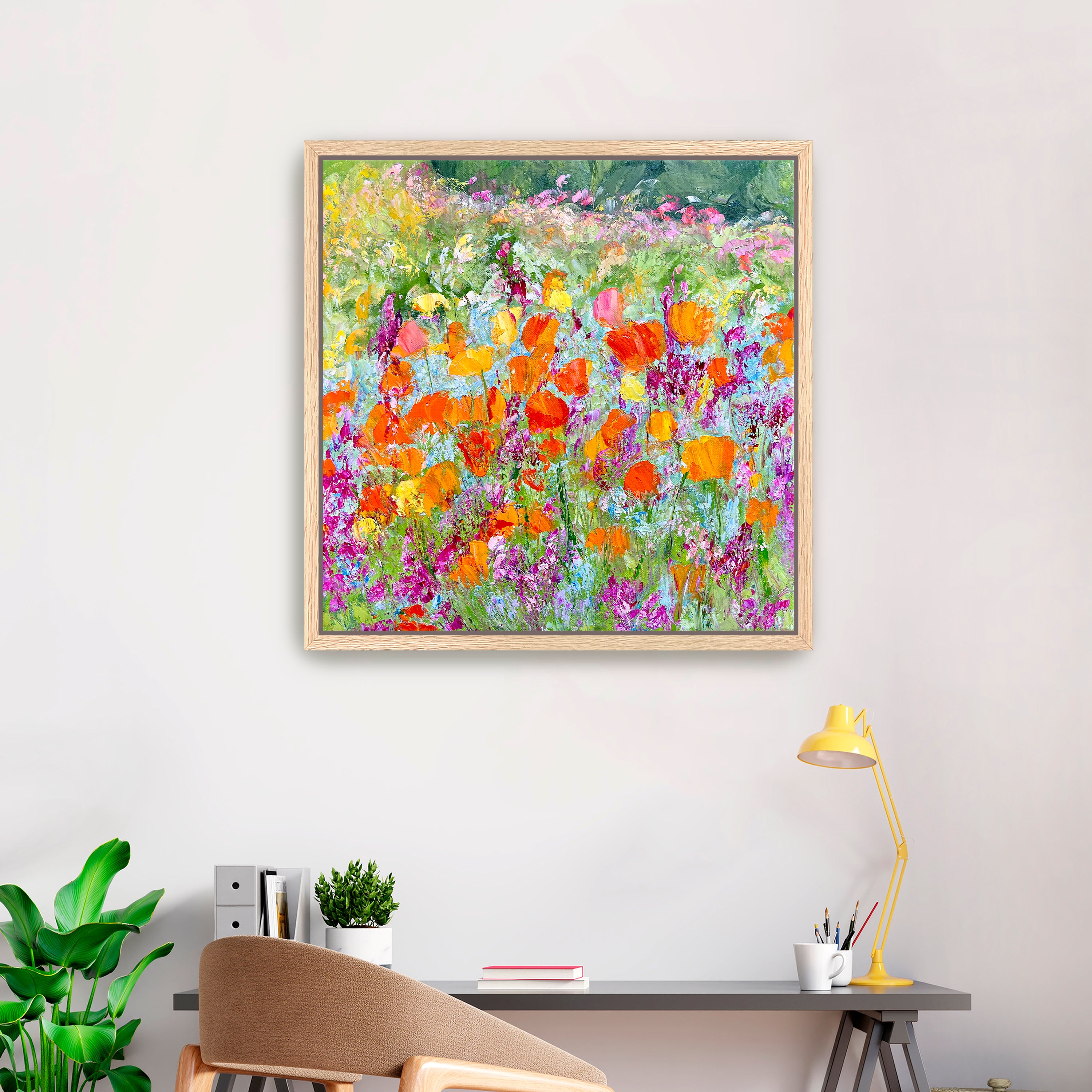 Wild Poppies Canvas Giclee