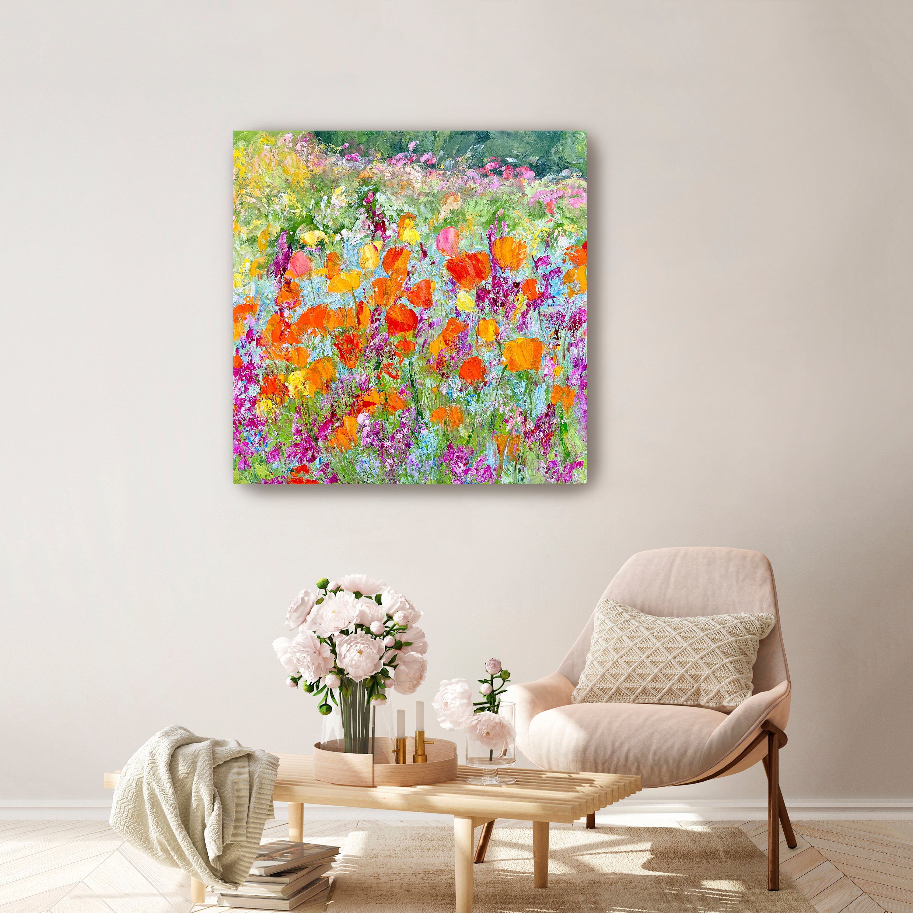 Wild Poppies Canvas Giclee
