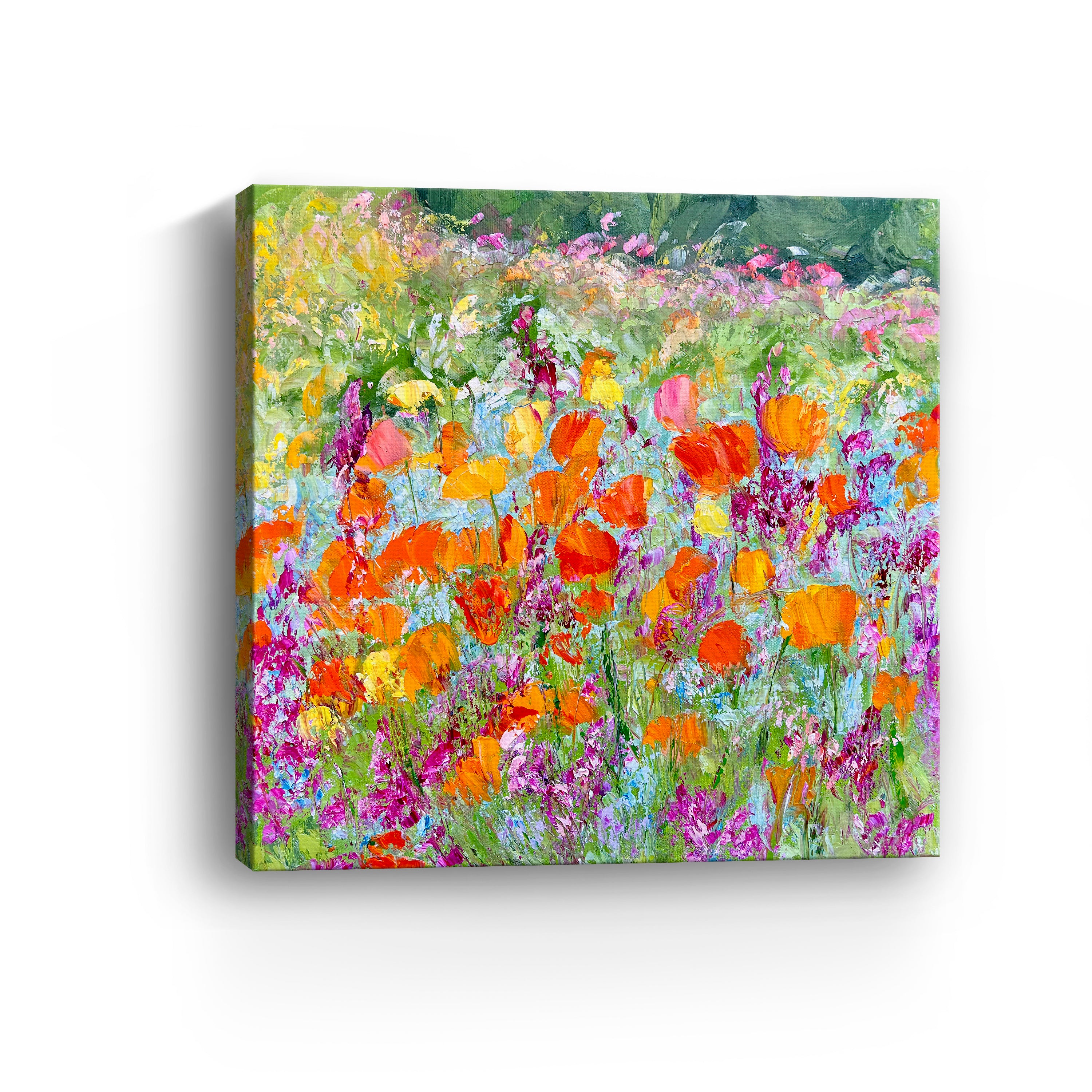 Wild Poppies Canvas Giclee