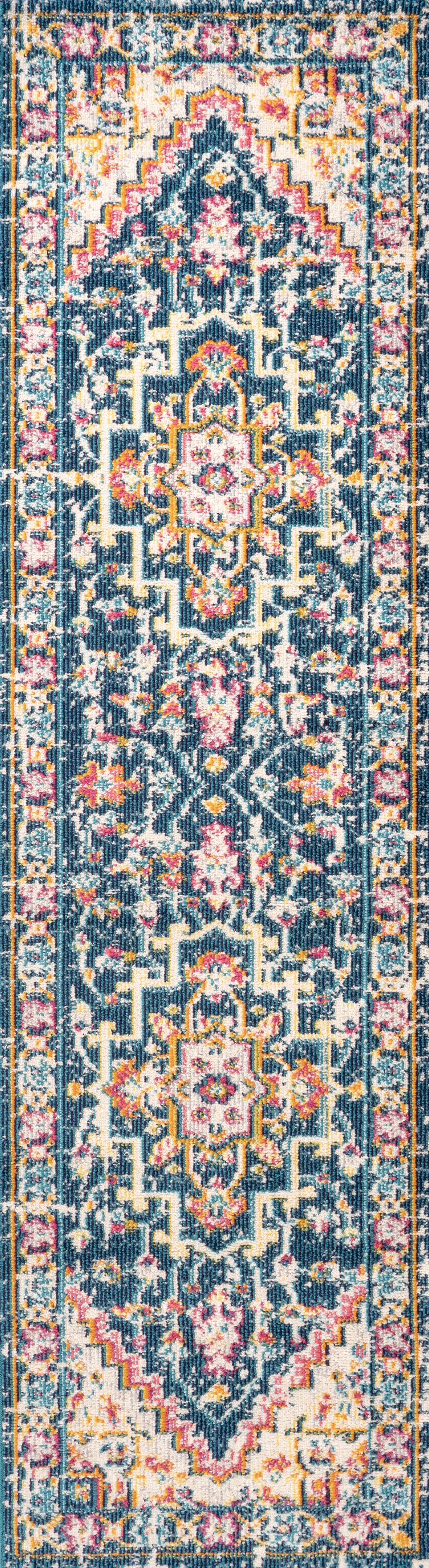 Brooklyn Geometric Medallion Area Rug