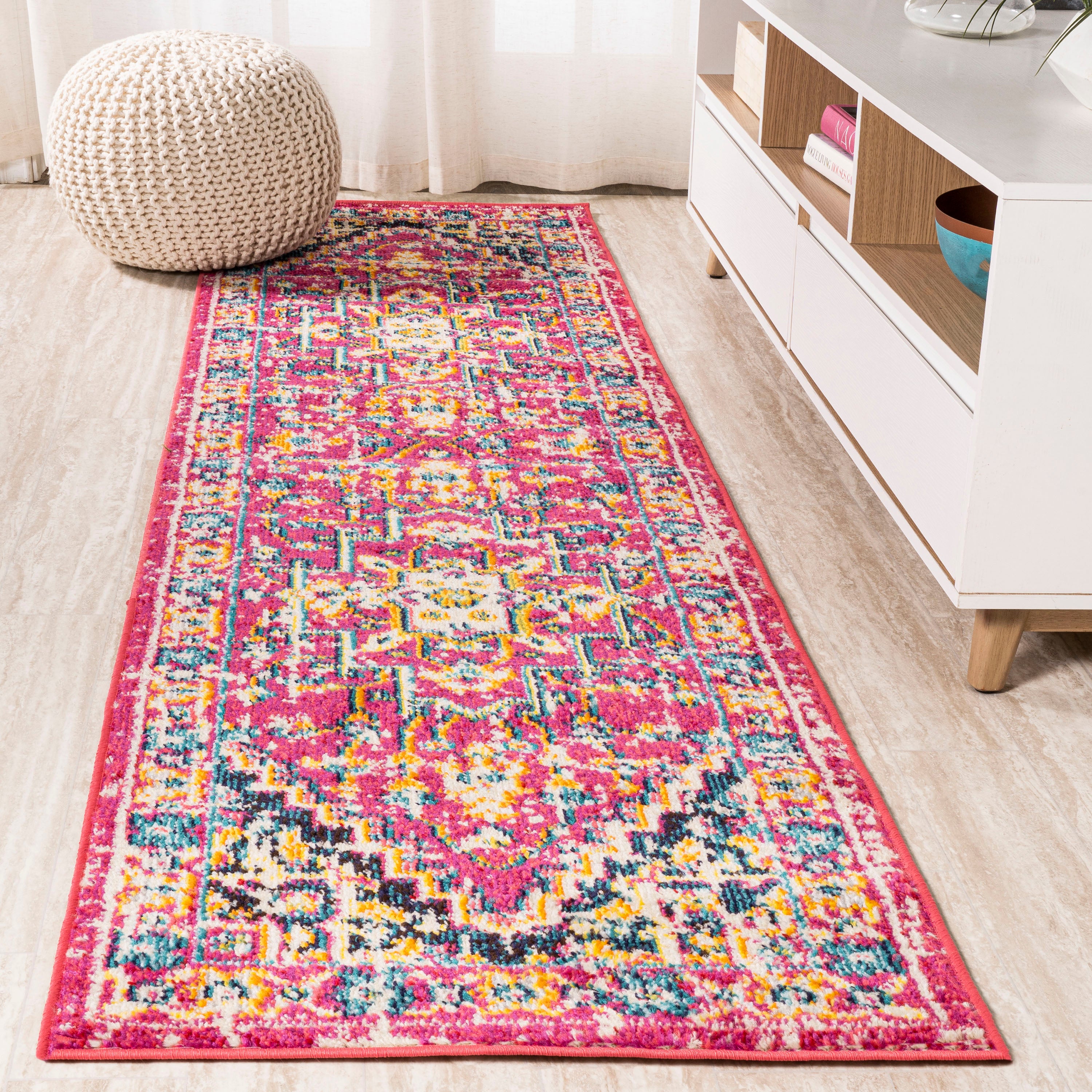 Brooklyn Geometric Medallion Area Rug