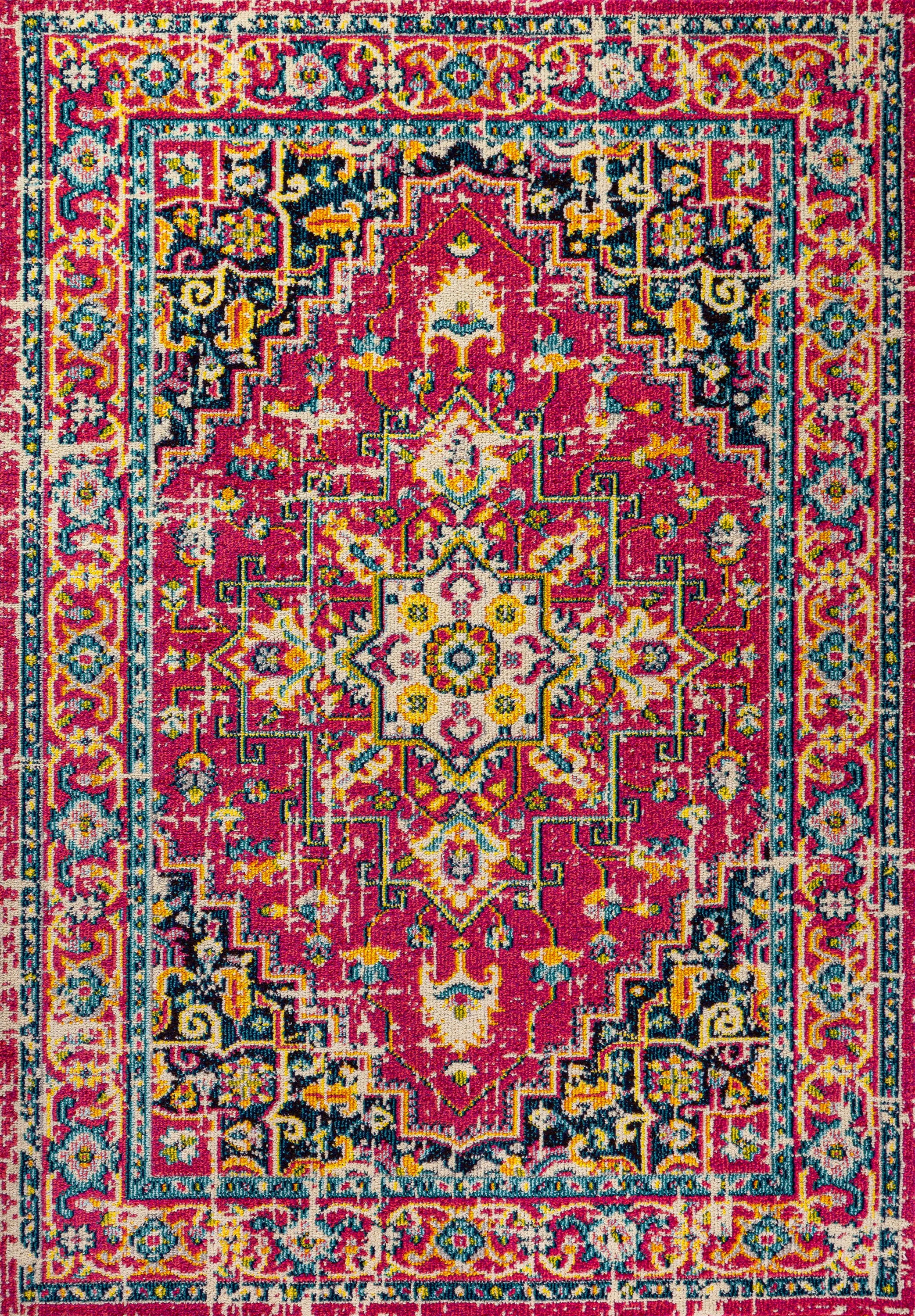 Brooklyn Geometric Medallion Area Rug