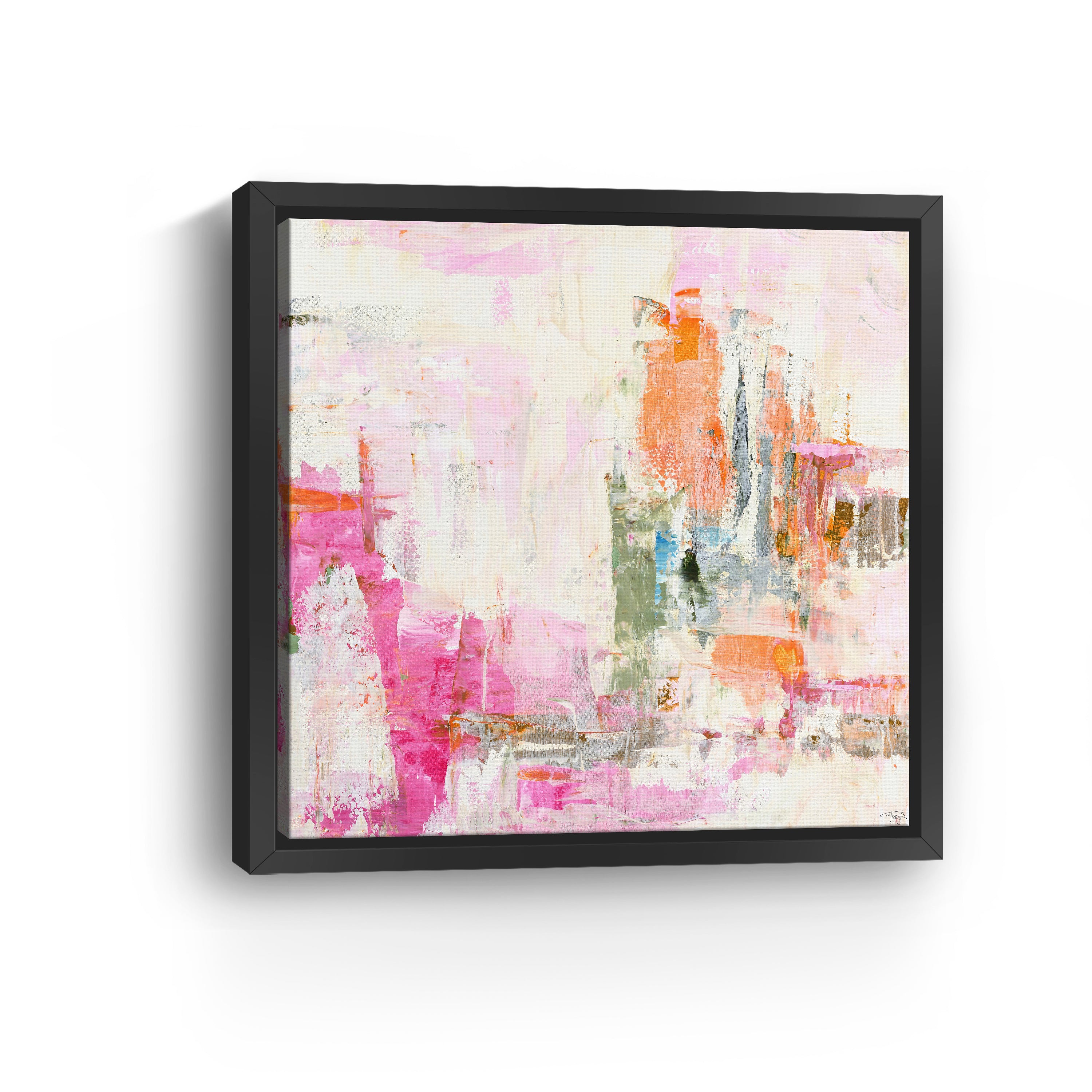 New Age Pink 1 Canvas Giclee