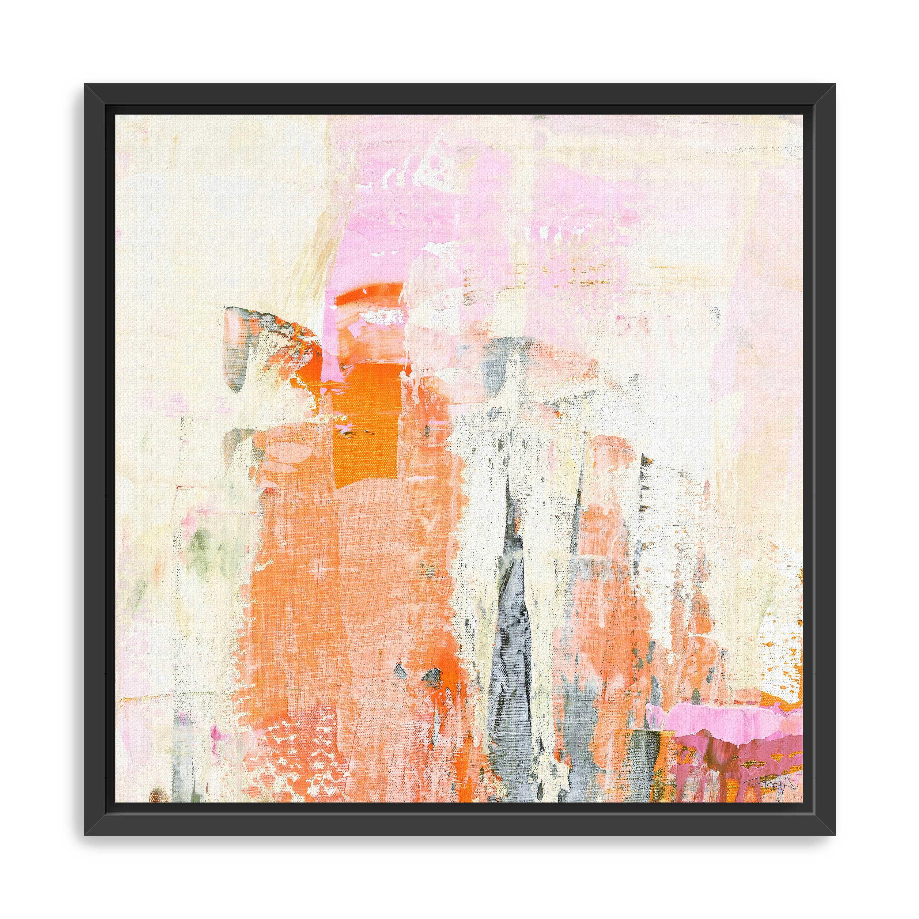 New Age Pink 2 Canvas Giclee