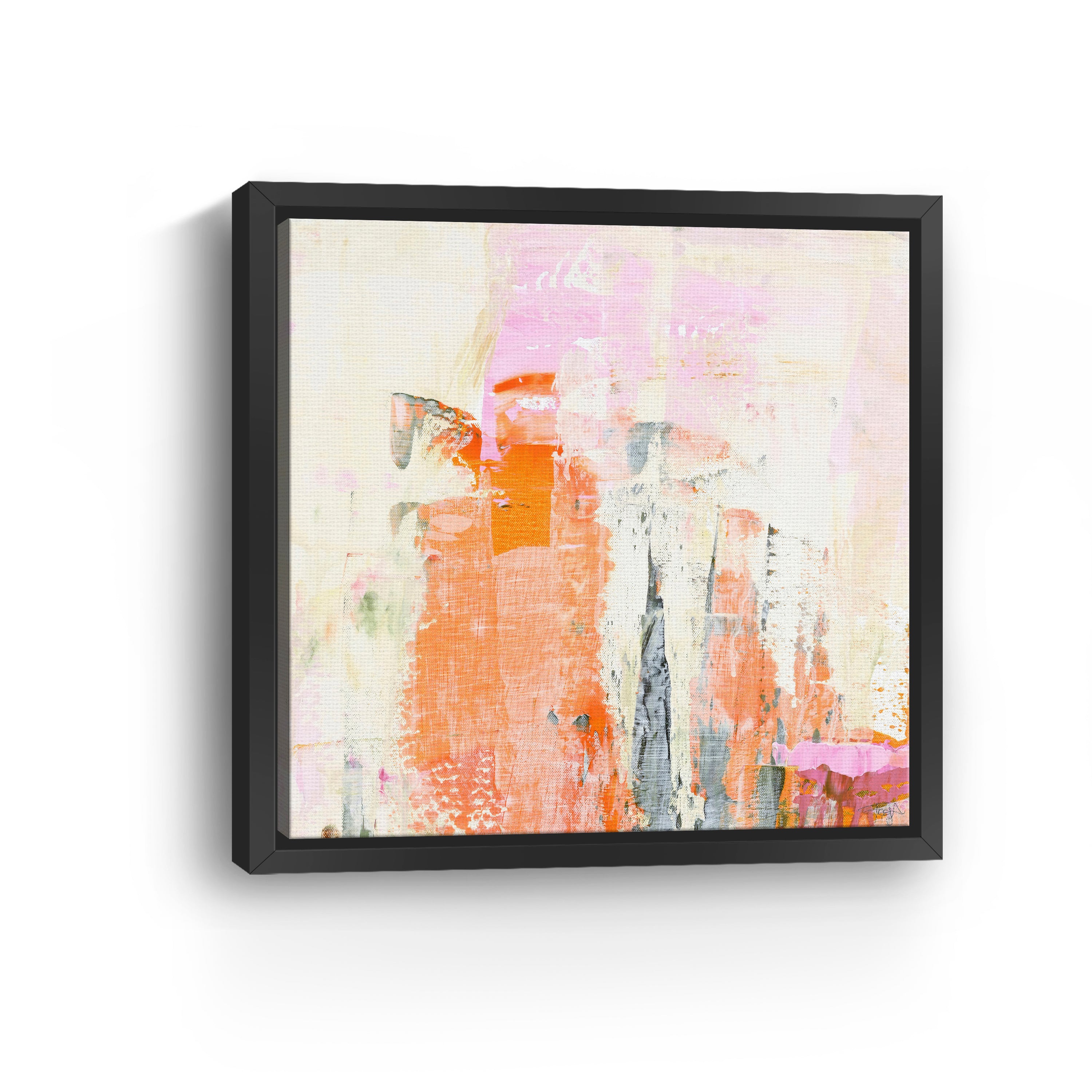New Age Pink 2 Canvas Giclee