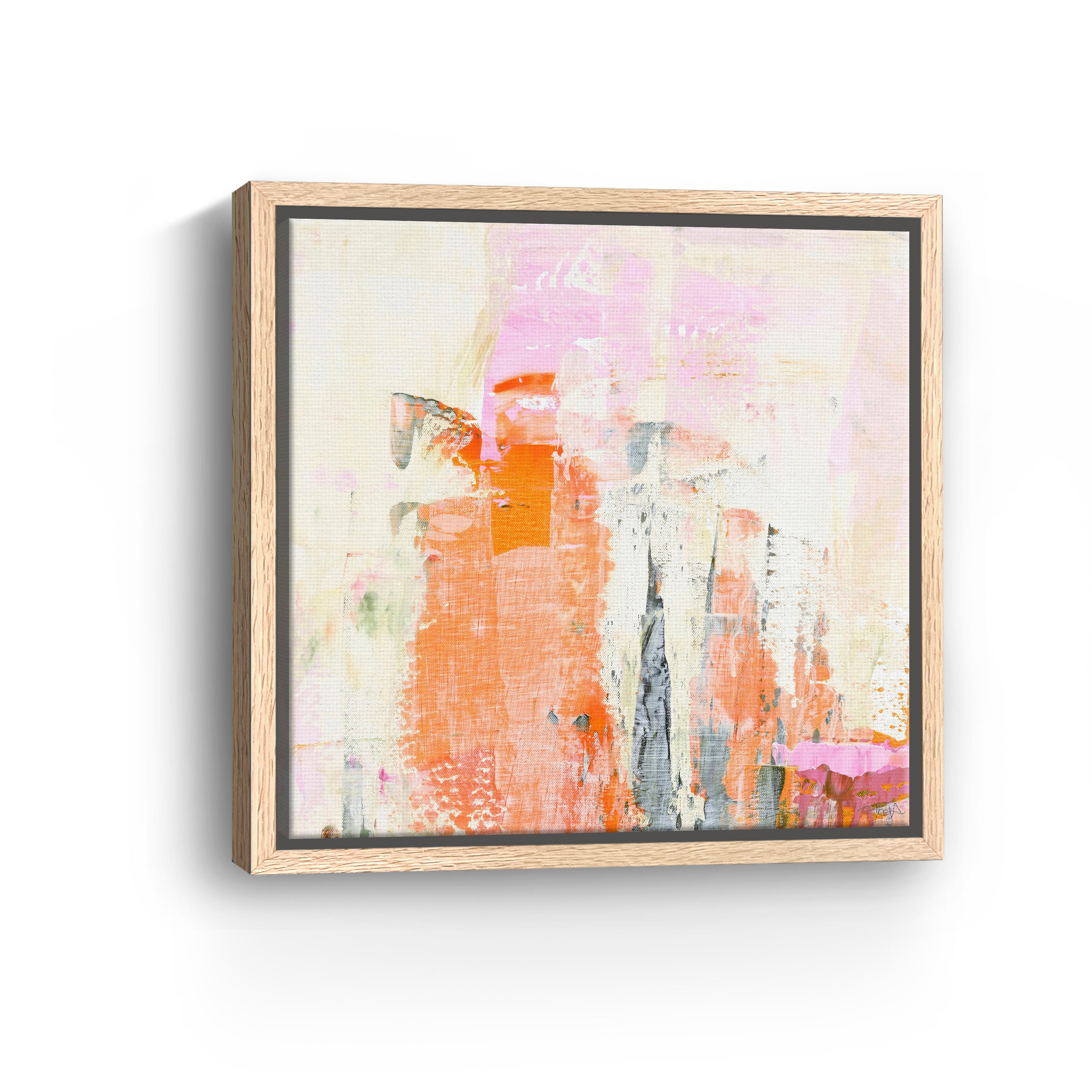 New Age Pink 2 Canvas Giclee