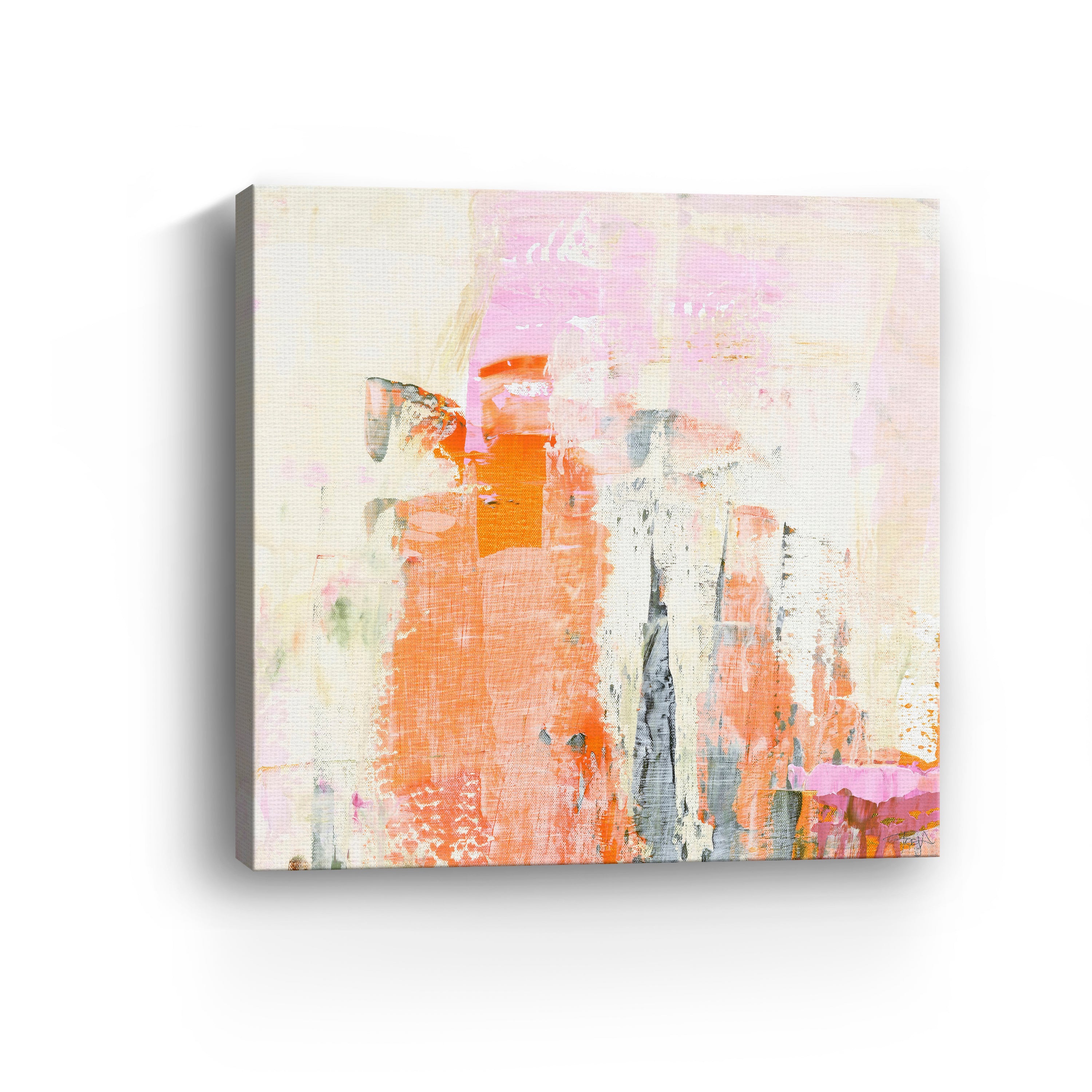 New Age Pink 2 Canvas Giclee