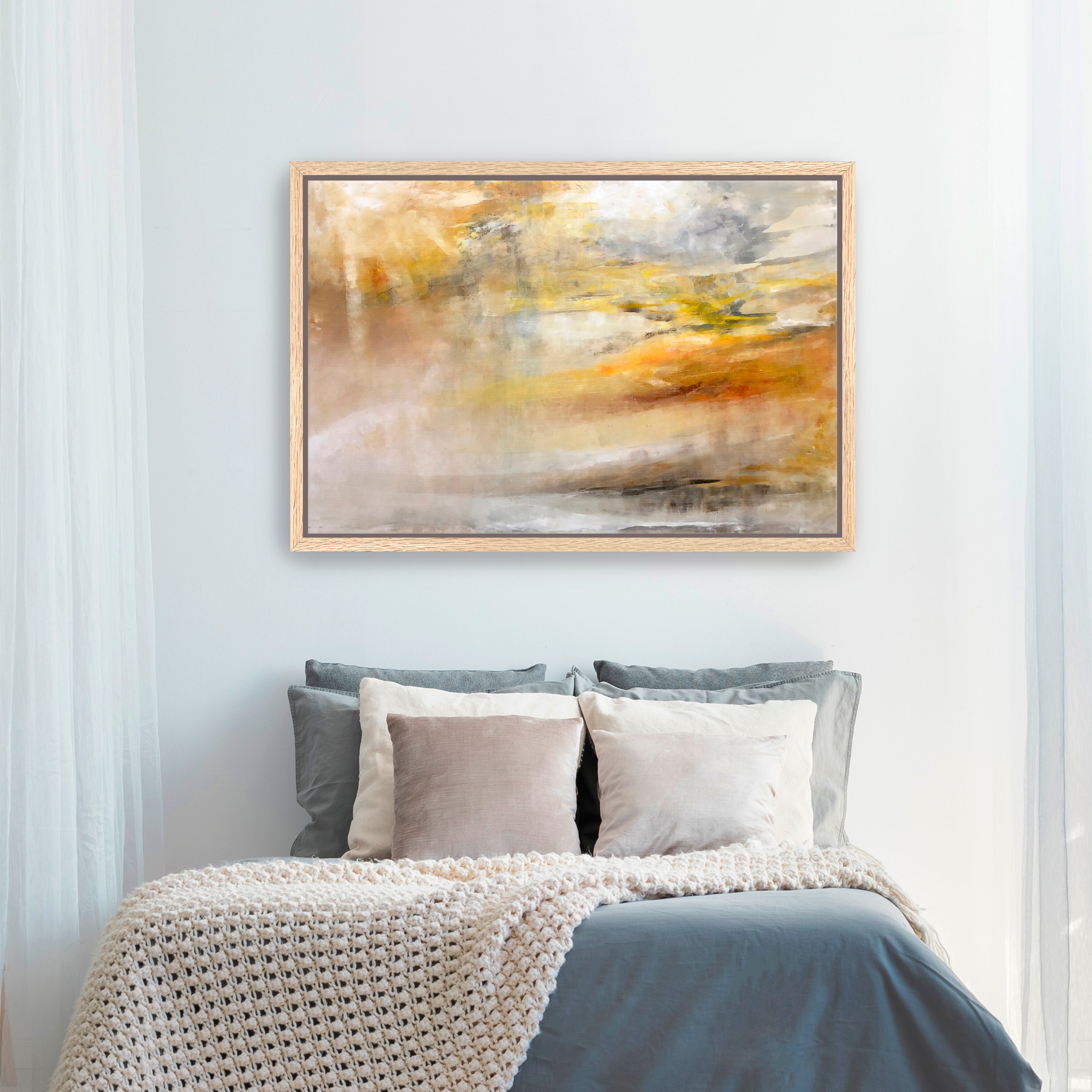 Here Comes The Sun  Canvas Giclee Wall Art