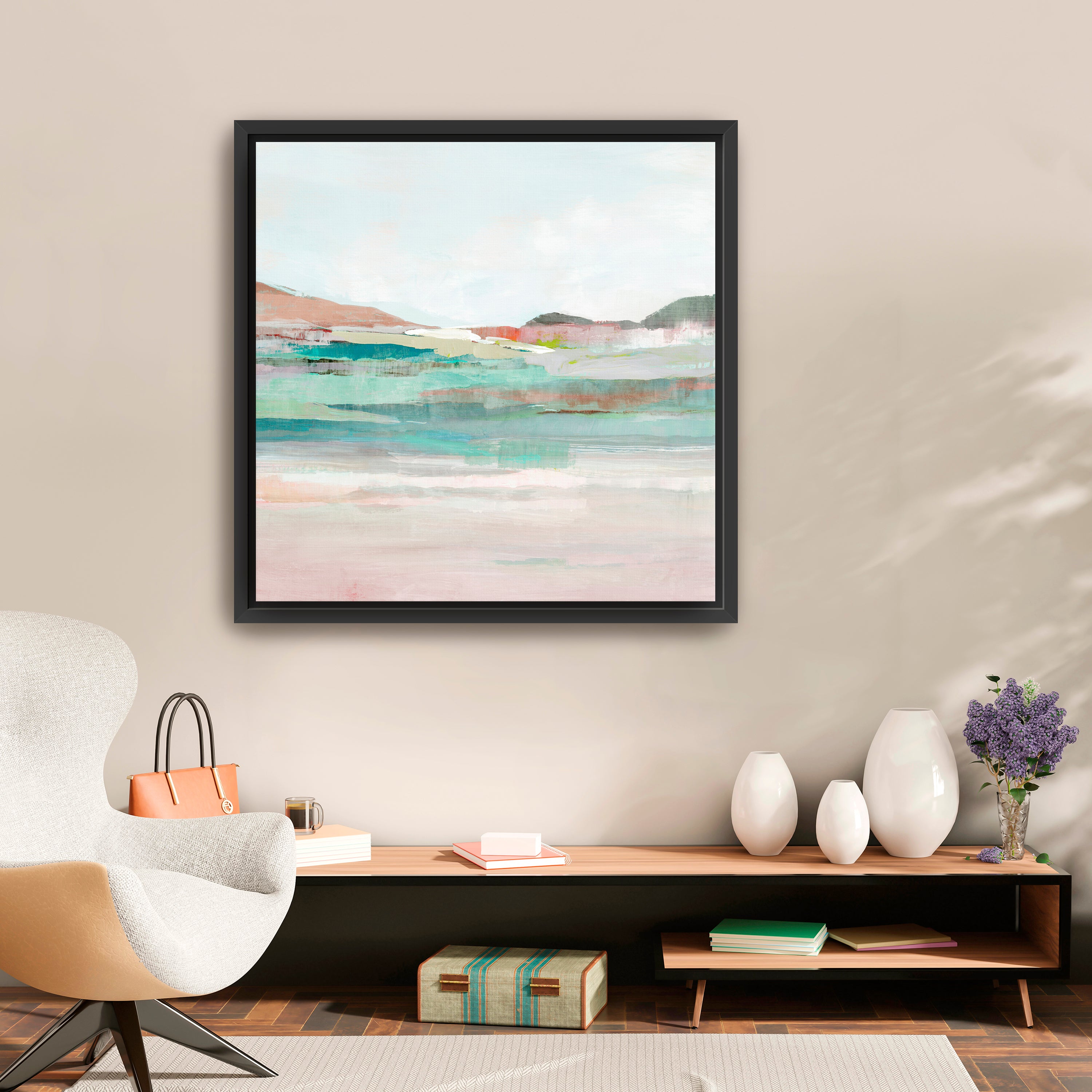Soft Hues of Tranquility Canvas Giclee