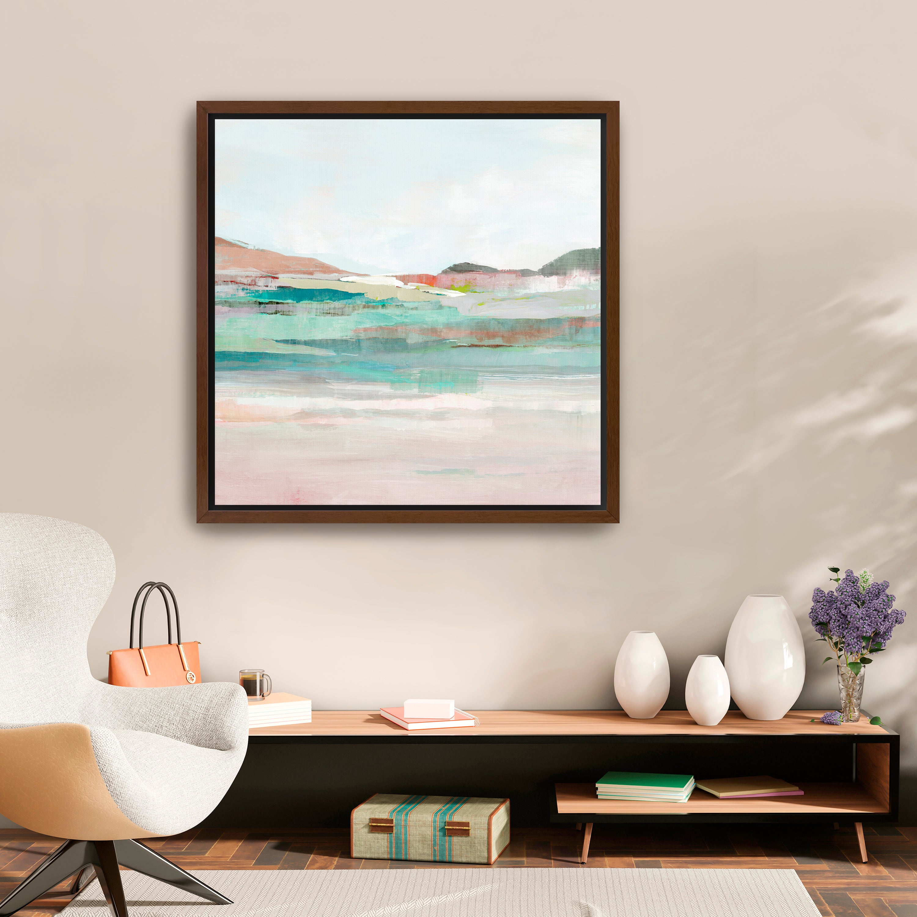 Soft Hues of Tranquility Canvas Giclee