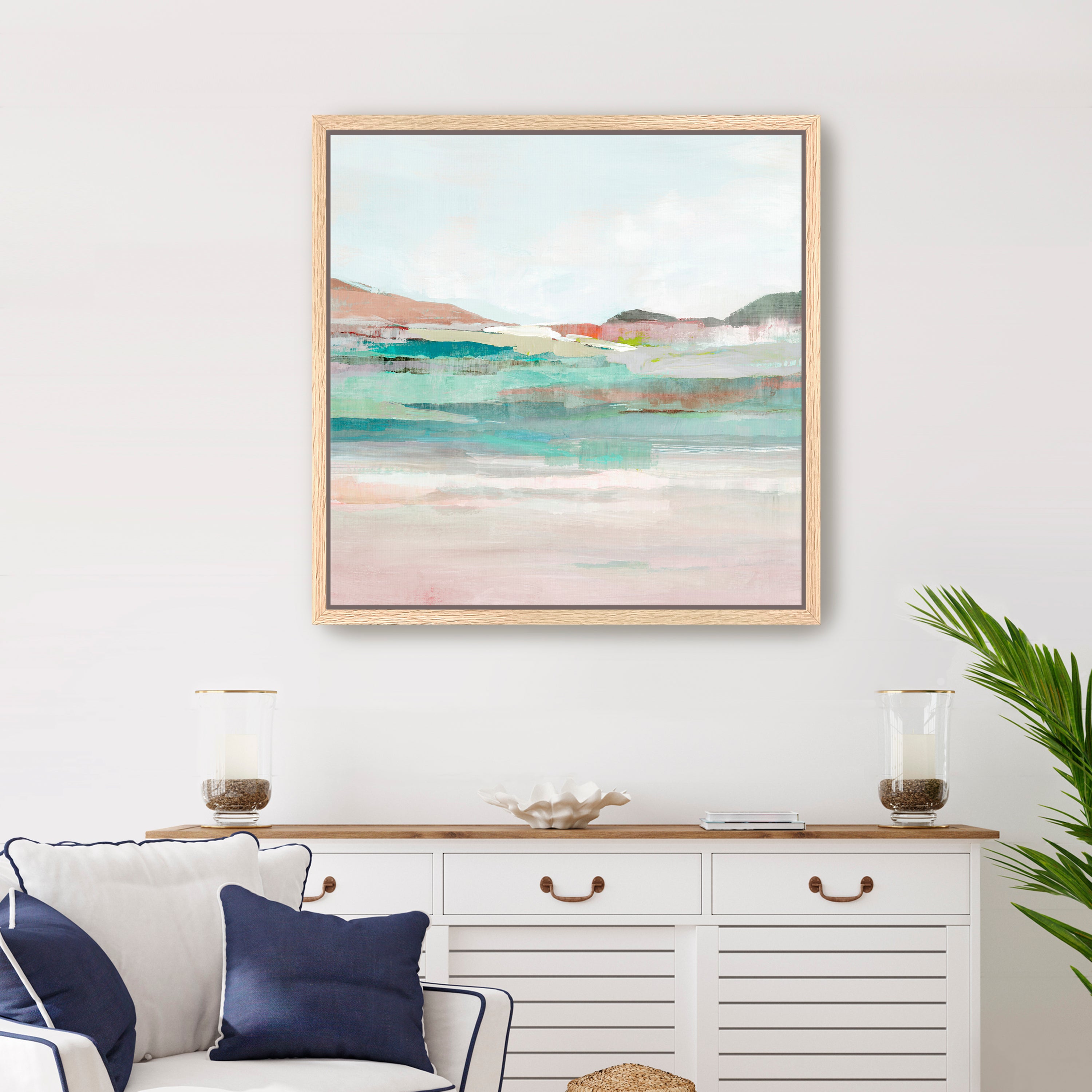 Soft Hues of Tranquility Canvas Giclee