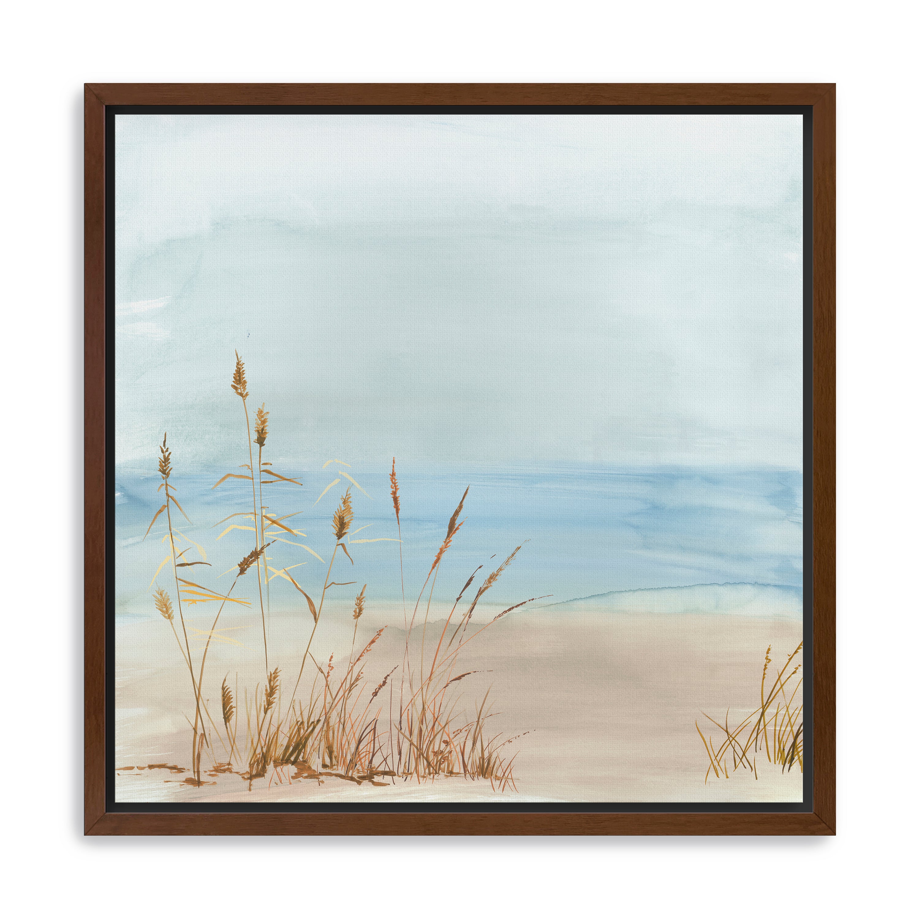 Beachside Grasses in Tranquil Light Canvas Giclee