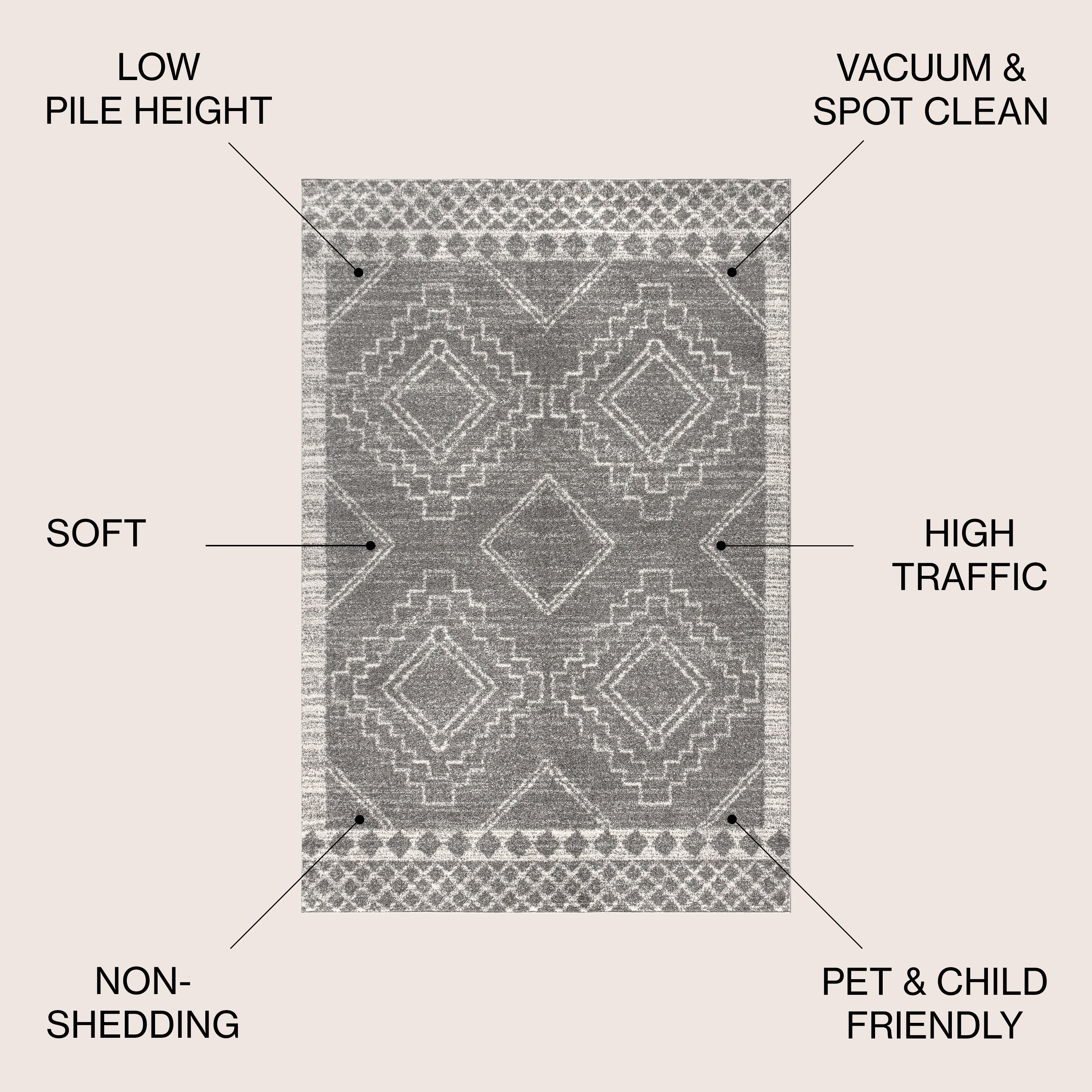 Amir Moroccan Beni Souk Area Rug