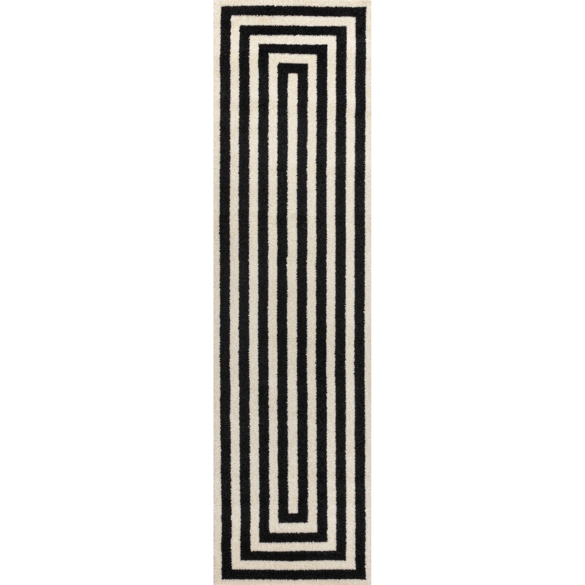 Bandol Modern Classic Mitre Stripe Area Rug