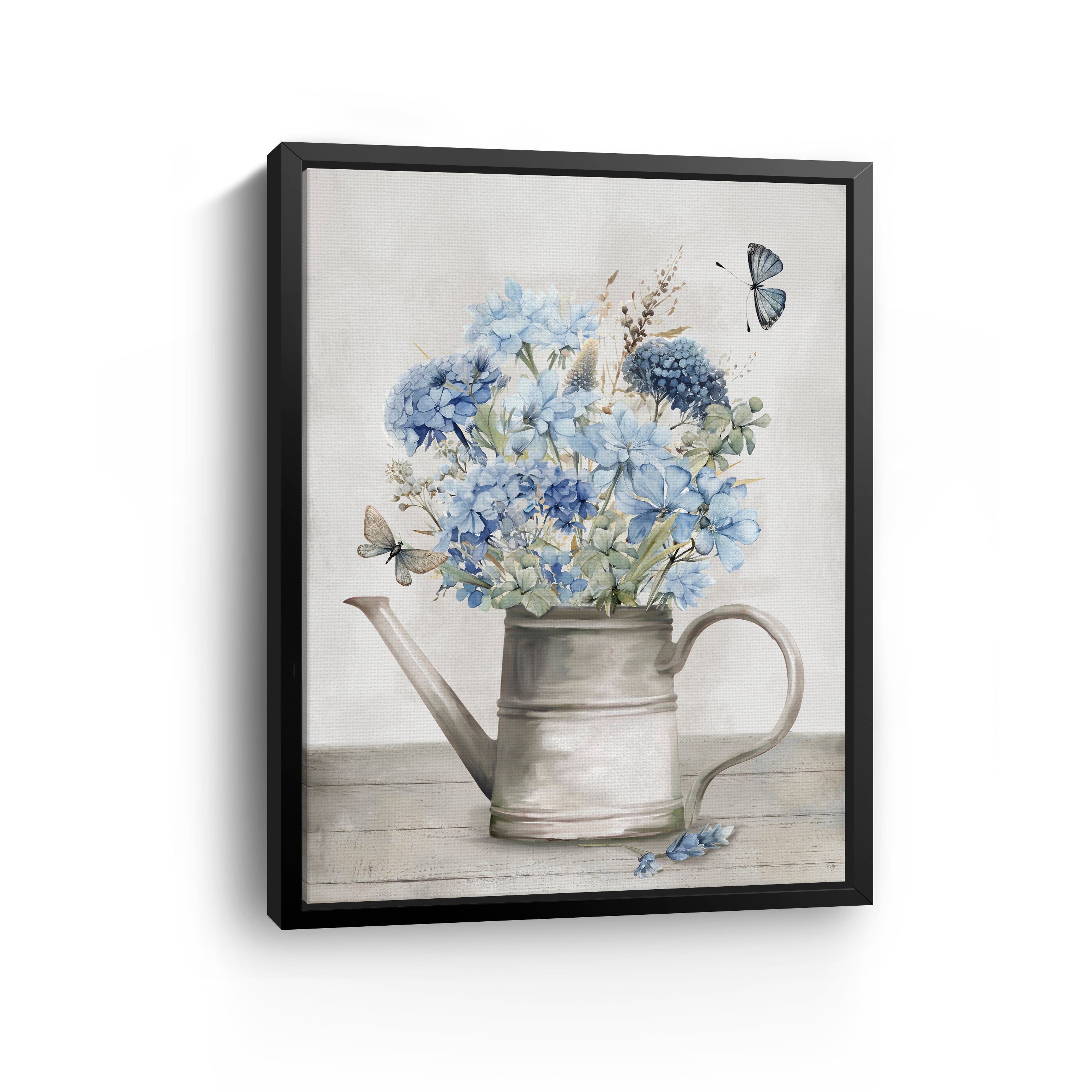 Farmhouse Blue Harmony  Canvas Giclee