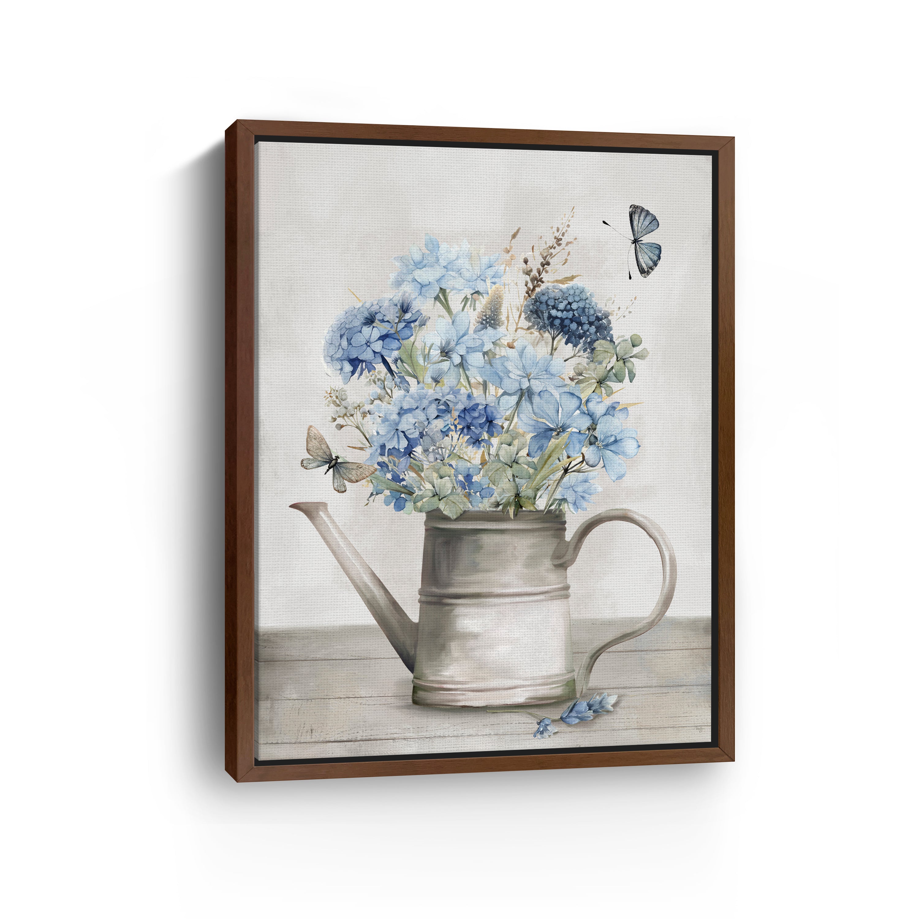 Farmhouse Blue Harmony  Canvas Giclee