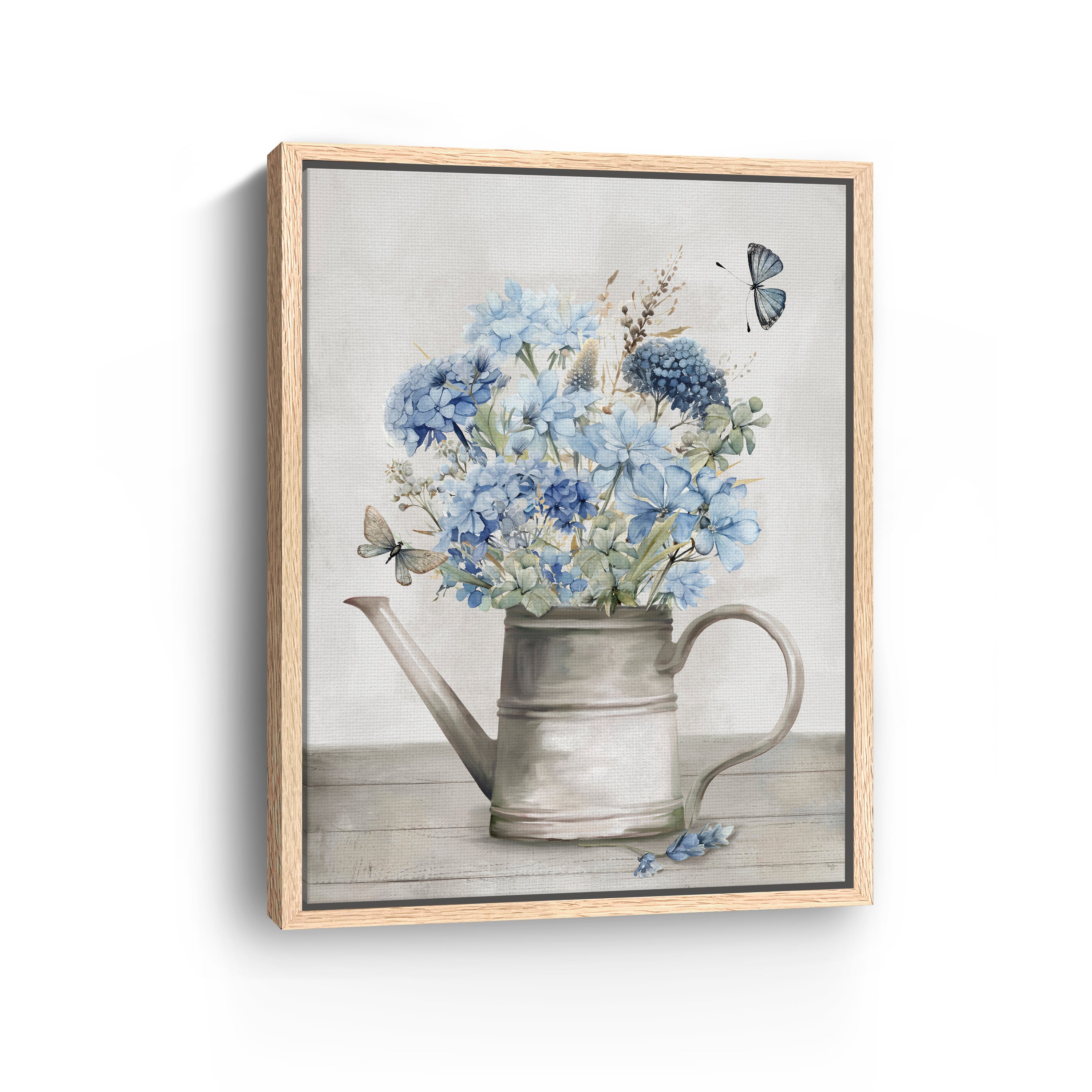 Farmhouse Blue Harmony  Canvas Giclee