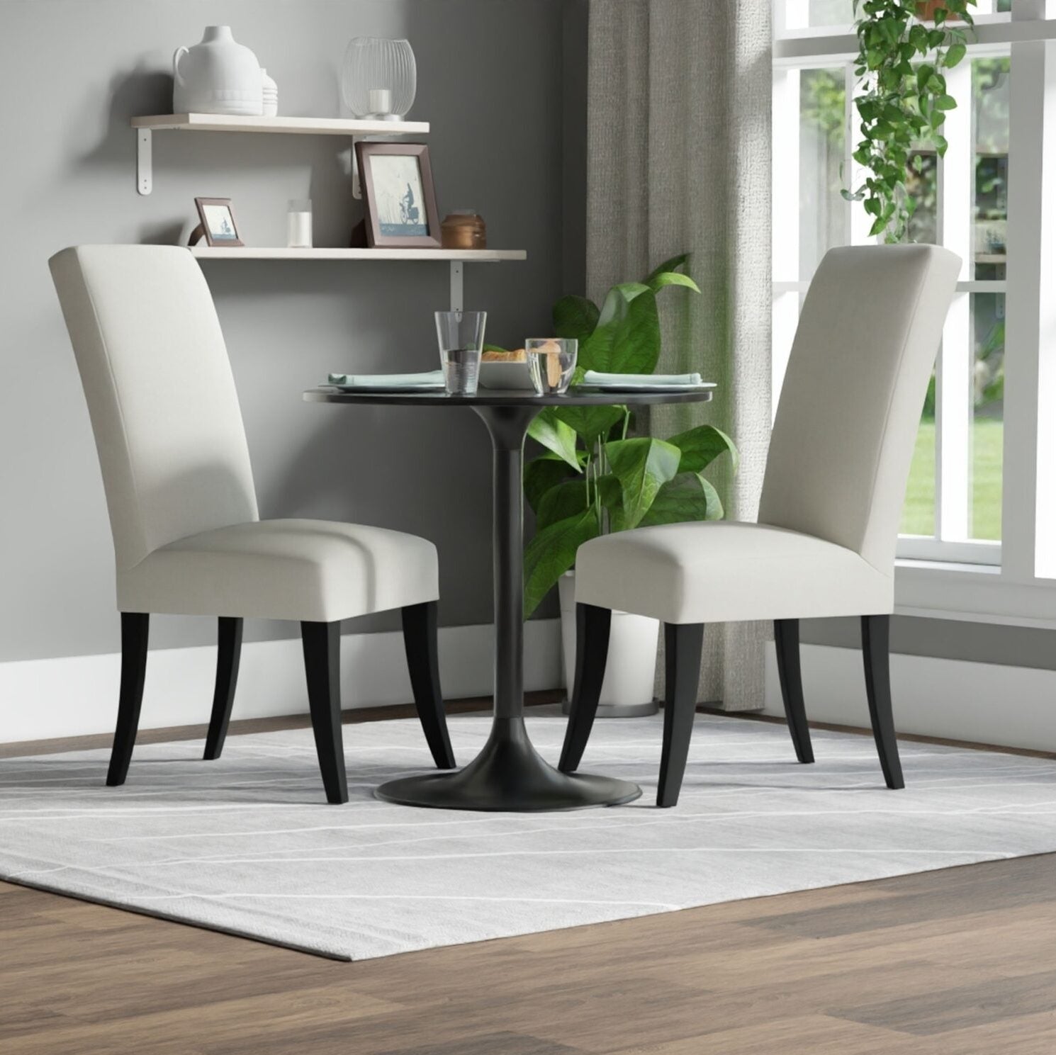 Enzo Round Marble Top Dining Table