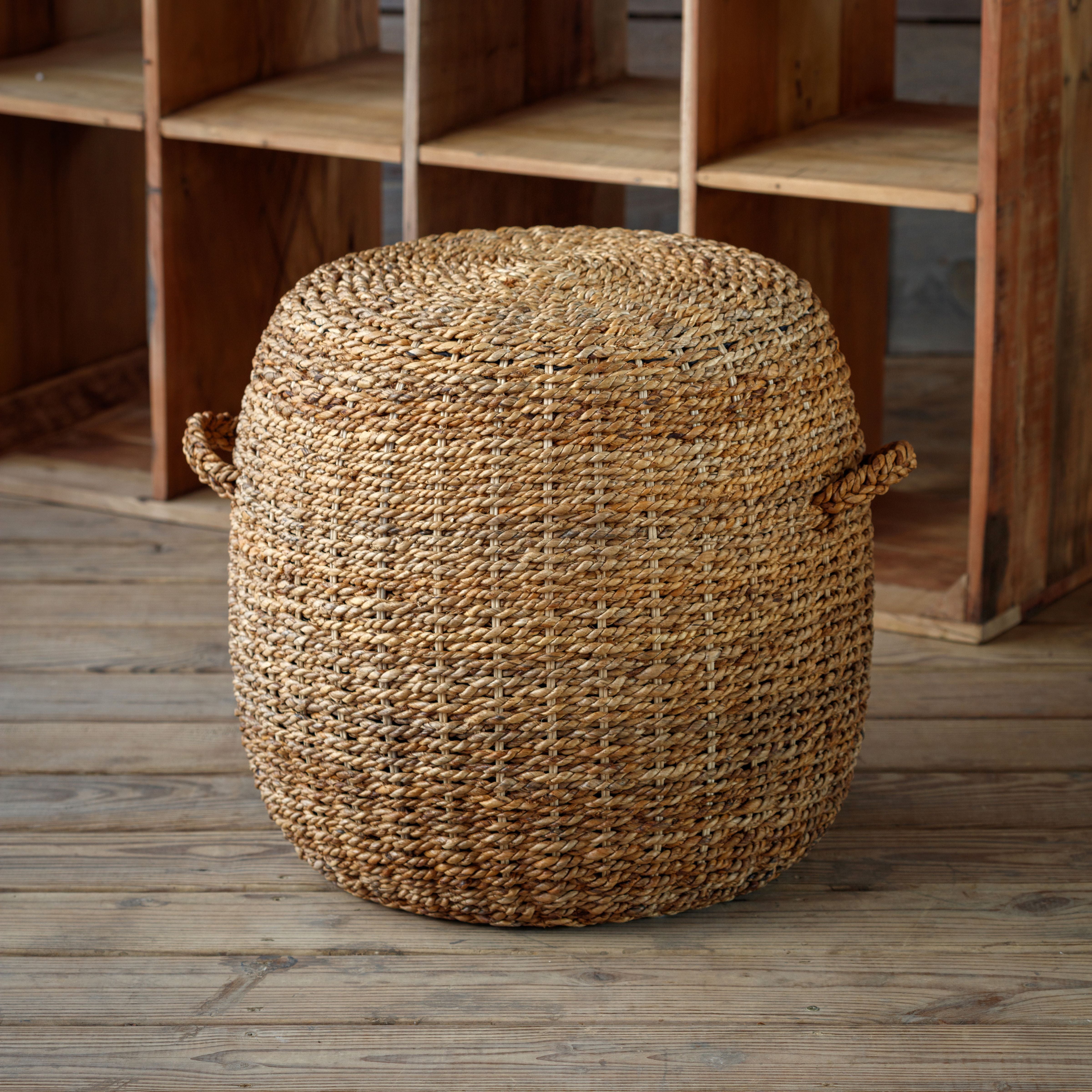 Musa Leaf Stool 19.25 in H