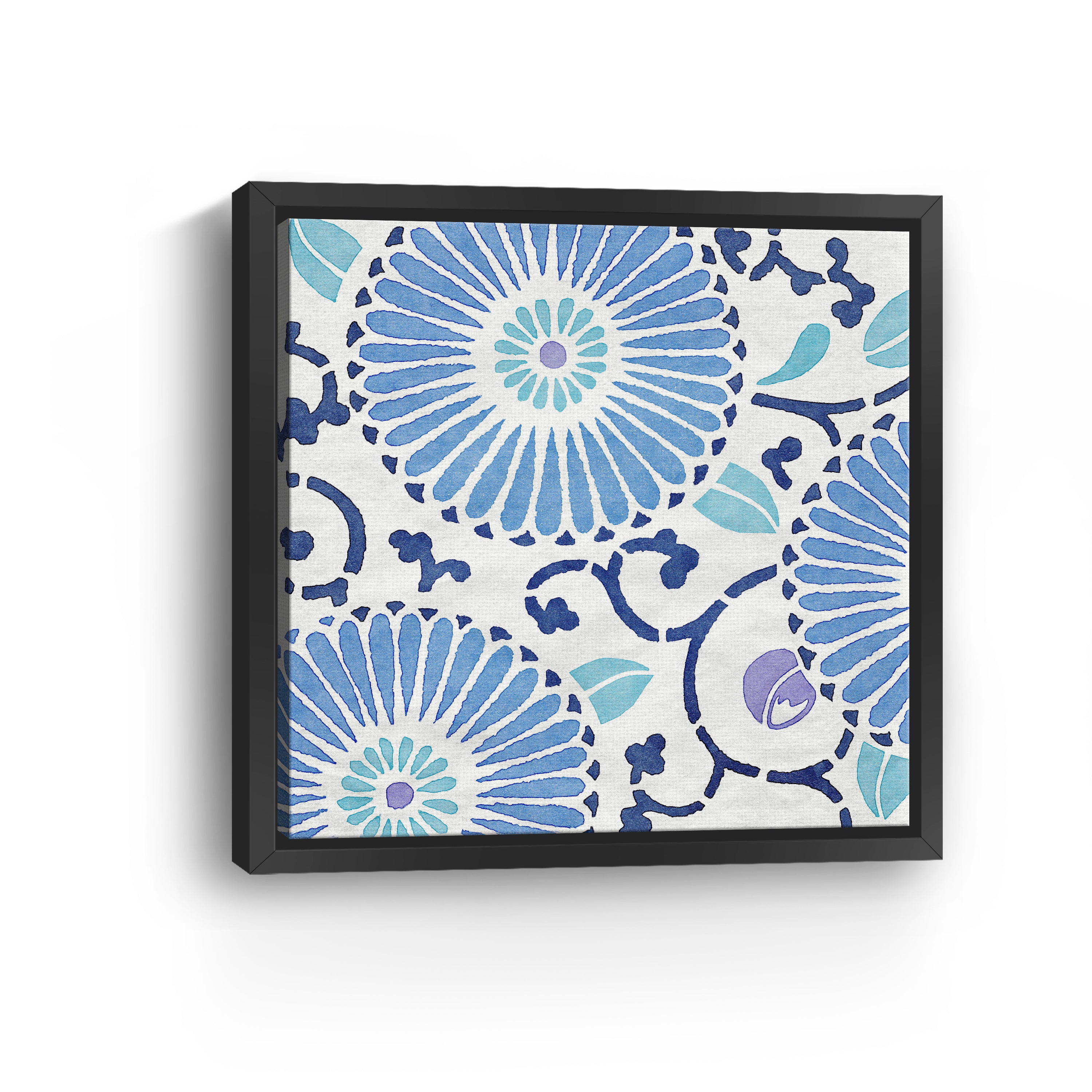 Blue Mood 1 Canvas Giclee