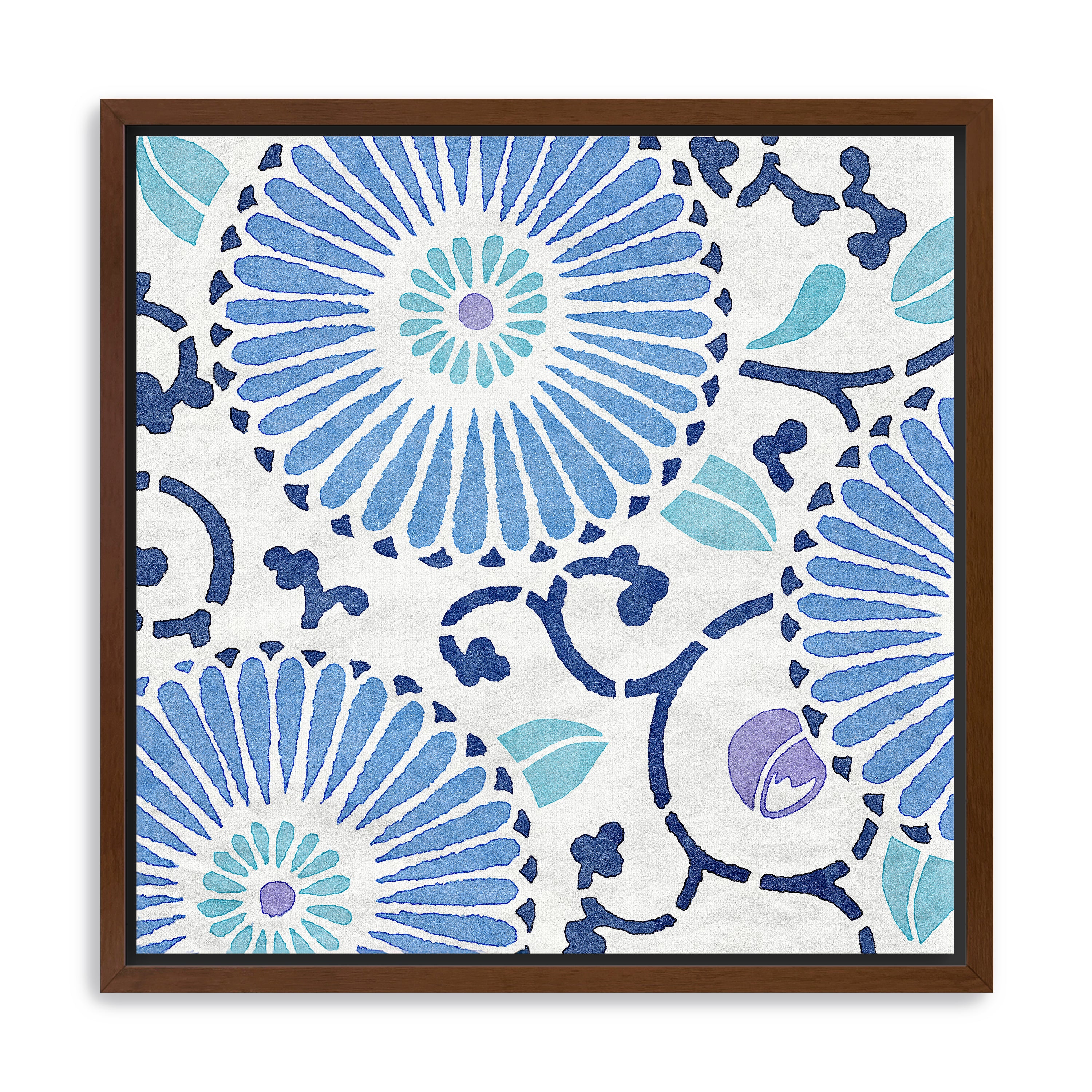 Blue Mood 1 Canvas Giclee