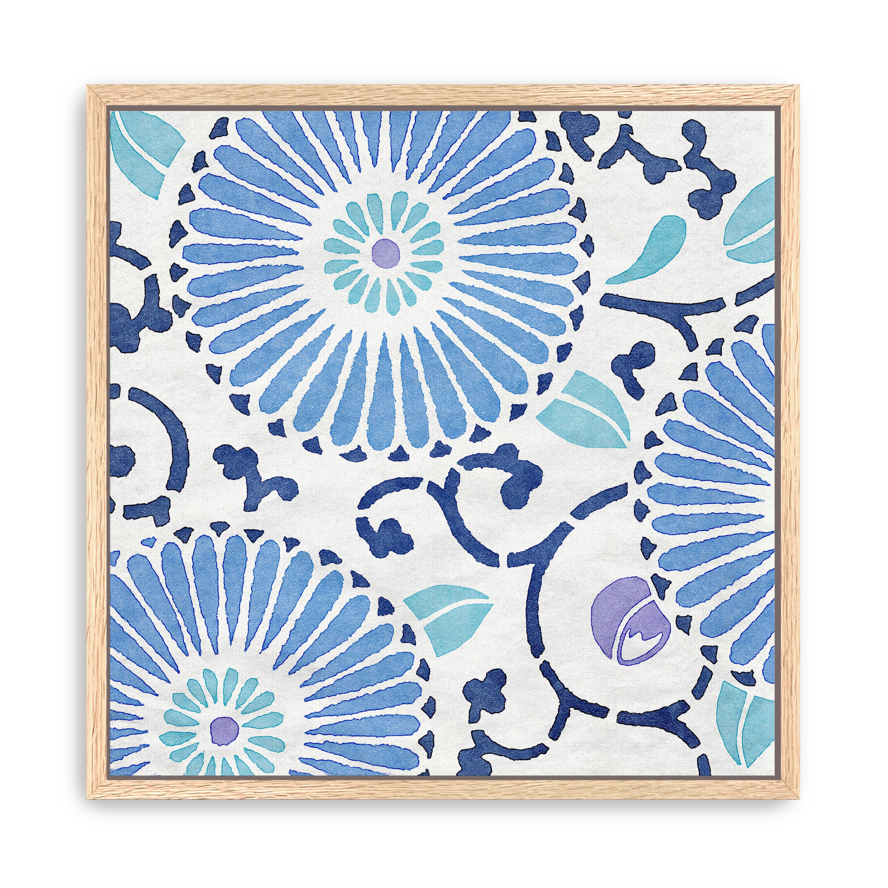 Blue Mood 1 Canvas Giclee