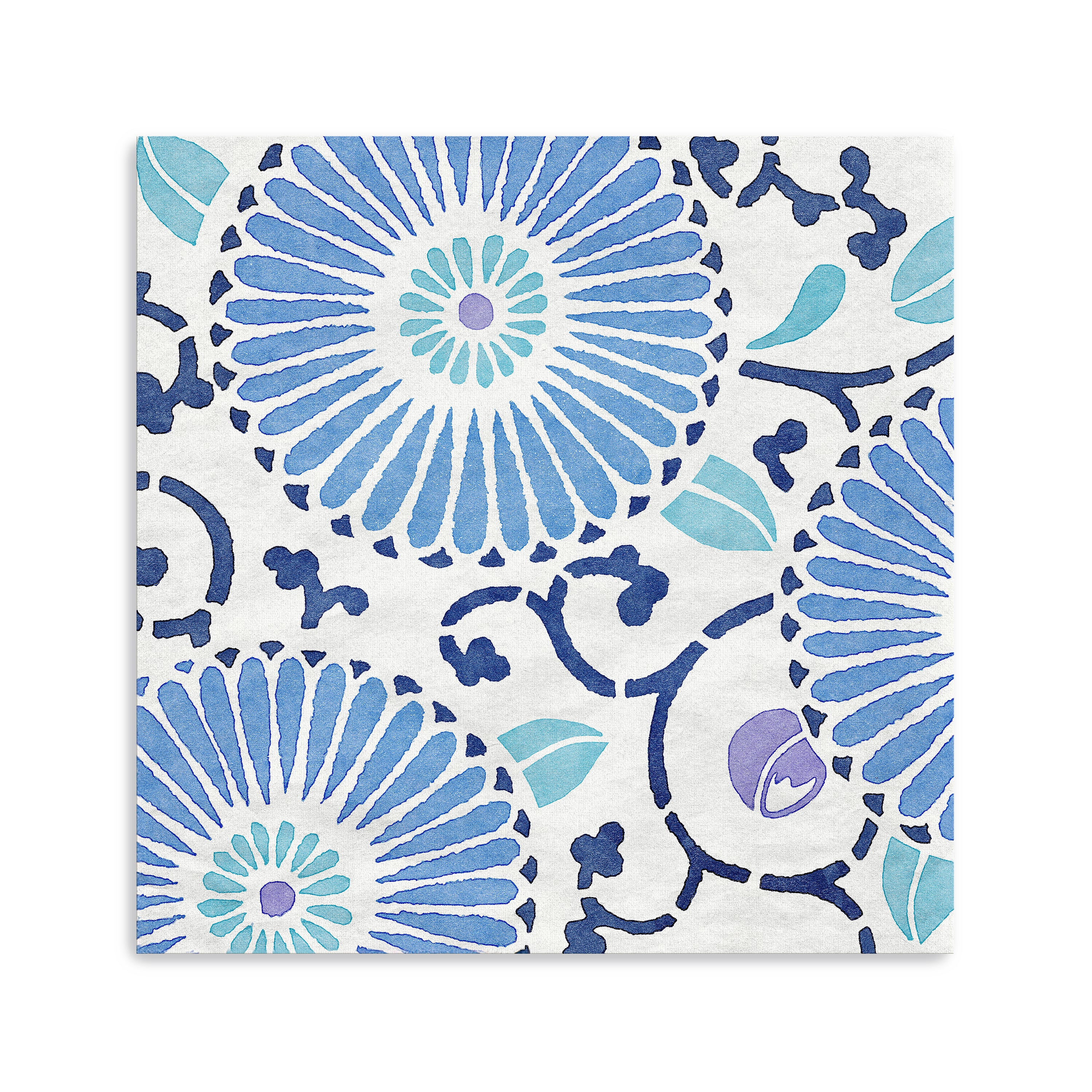 Blue Mood 1 Canvas Giclee