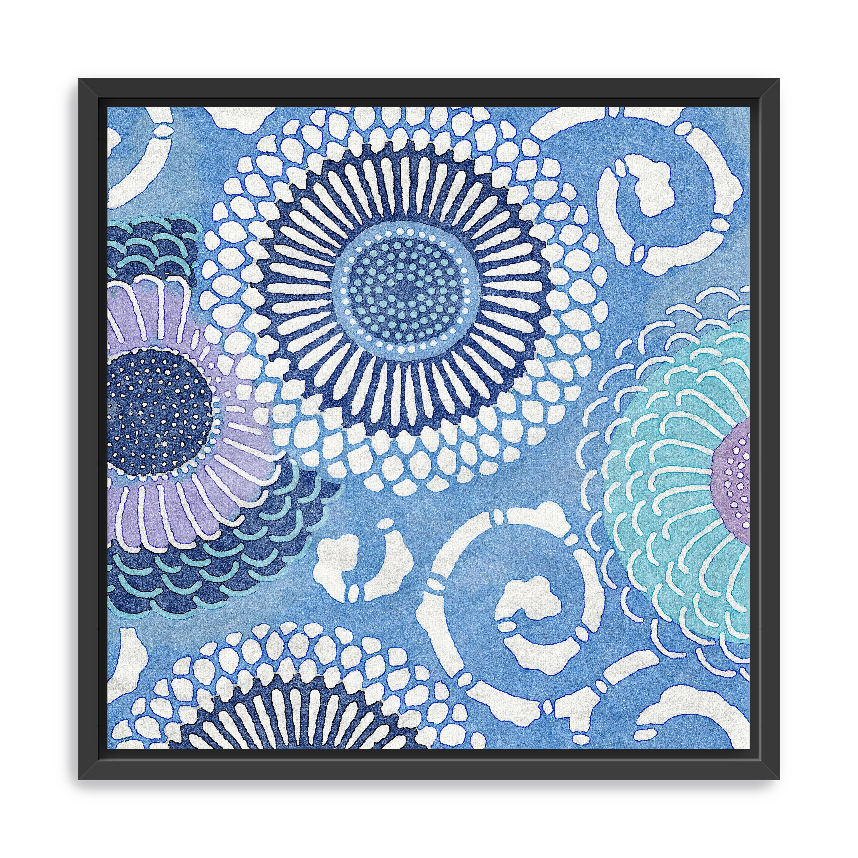 Blue Mood 3 Canvas Giclee