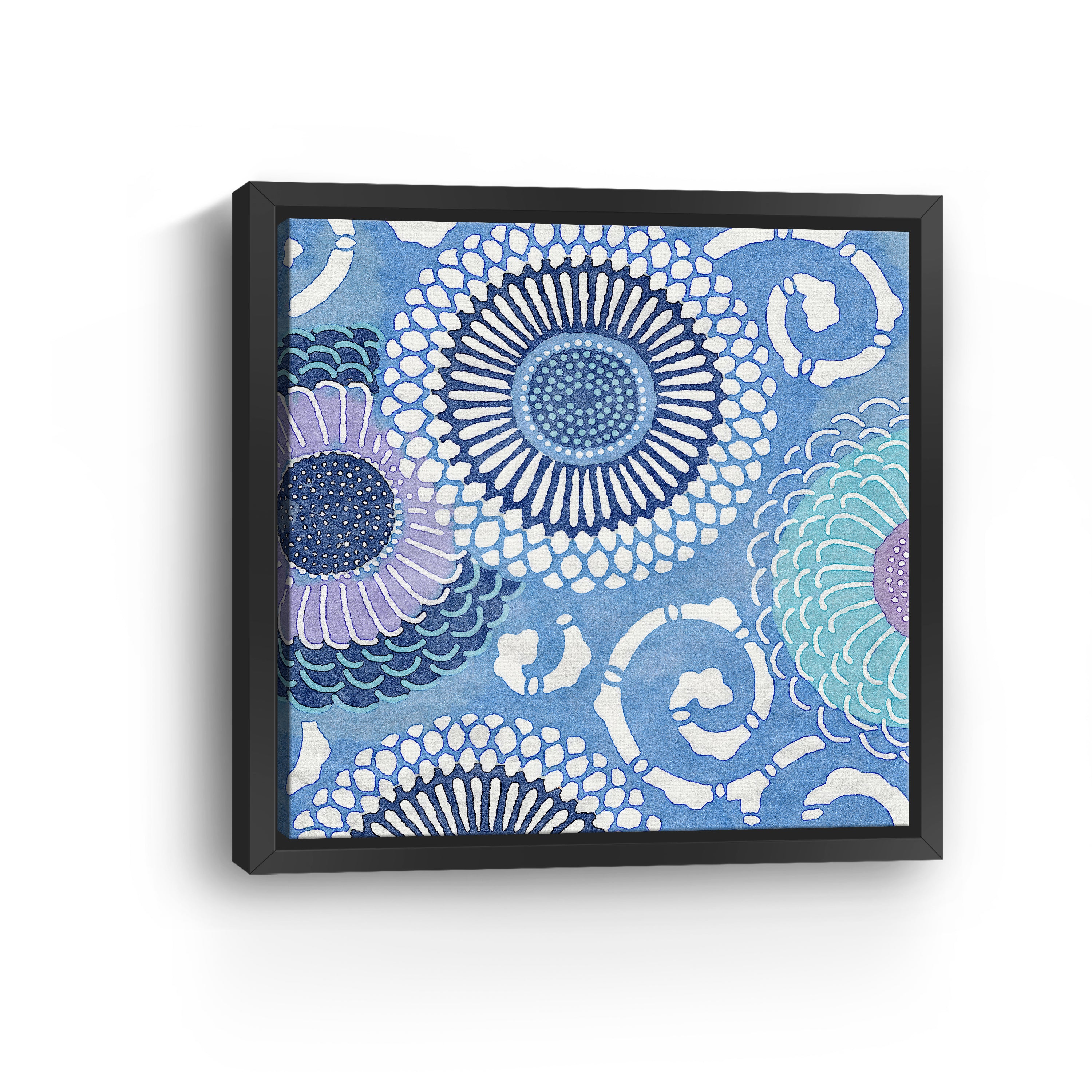 Blue Mood 3 Canvas Giclee