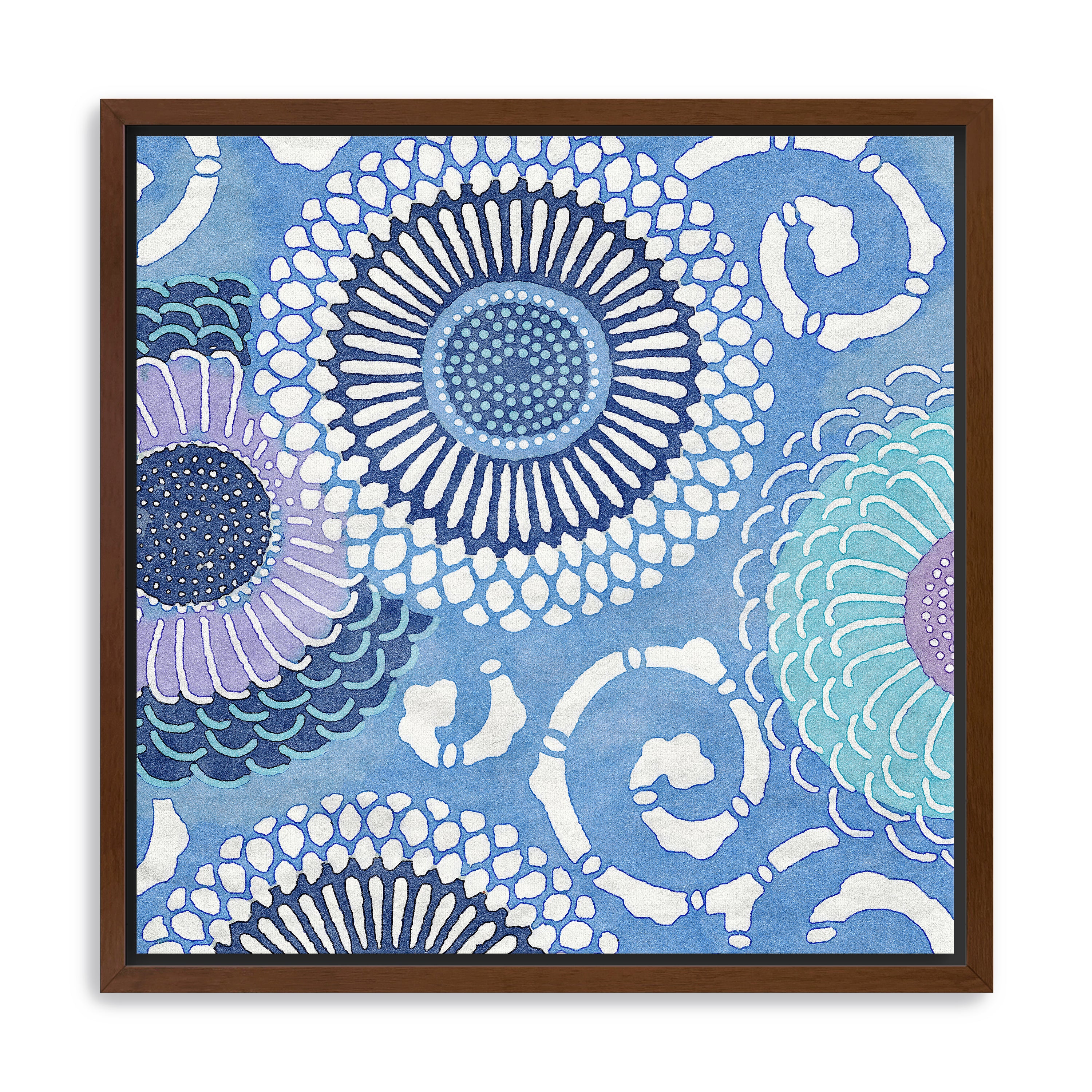 Blue Mood 3 Canvas Giclee
