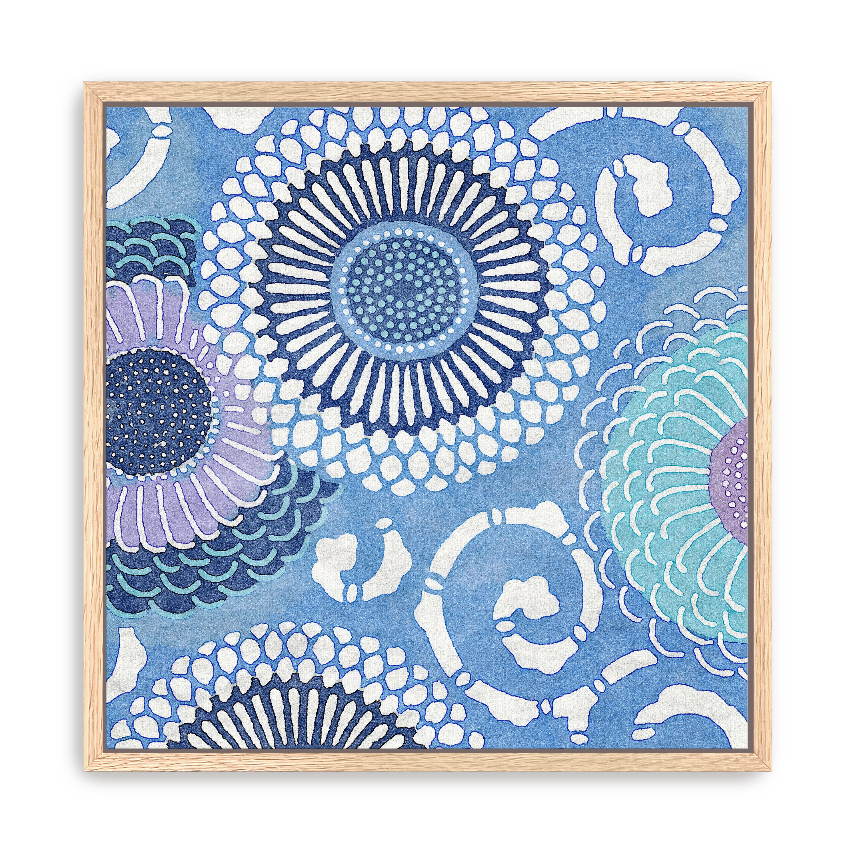 Blue Mood 3 Canvas Giclee